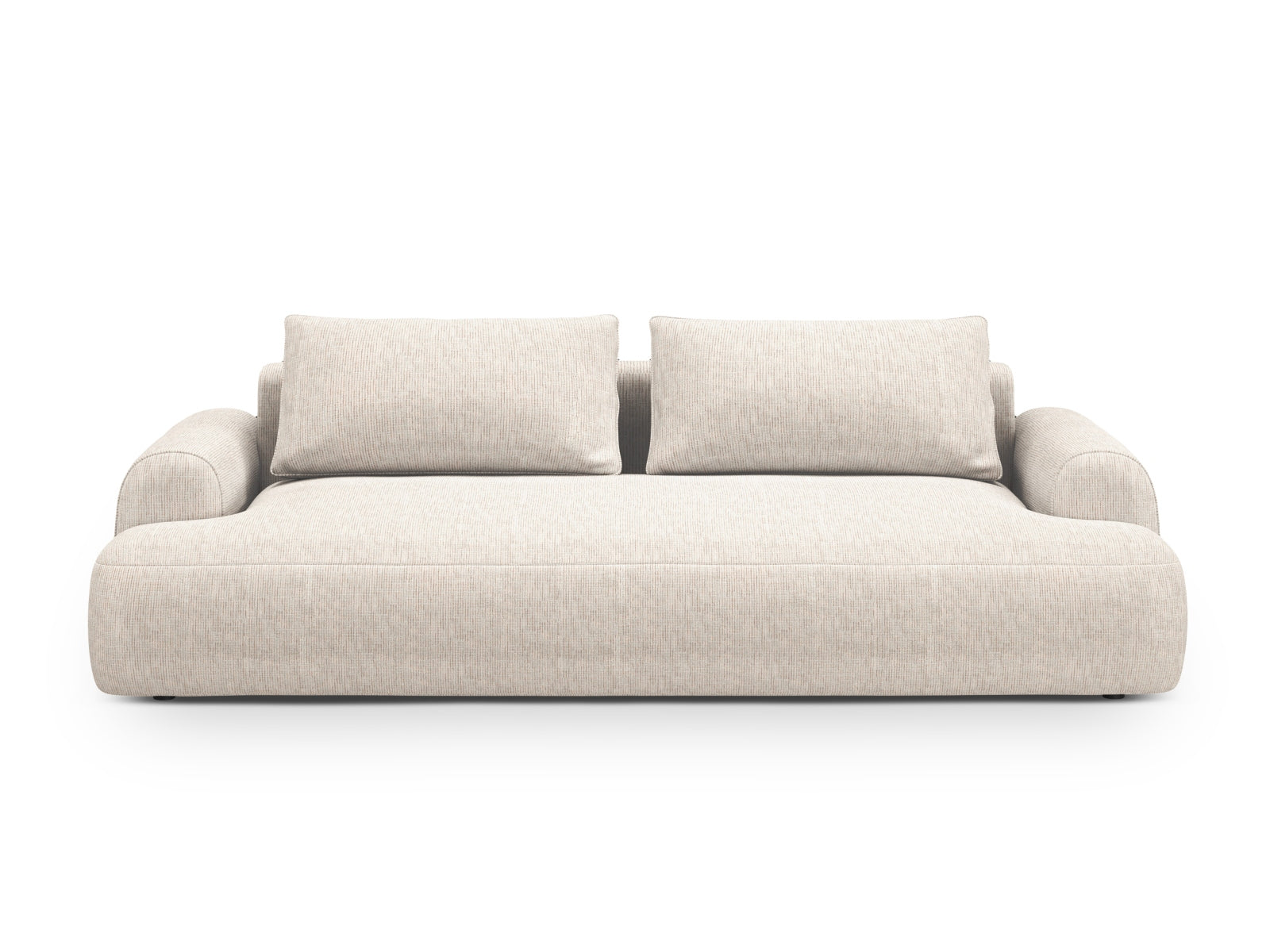 3-Sitzer Sofa Calma in Light Beige-Baltimore präsentiert im Onlineshop von KAQTU Design AG. 3er Sofa ist von Cosmopolitan Design