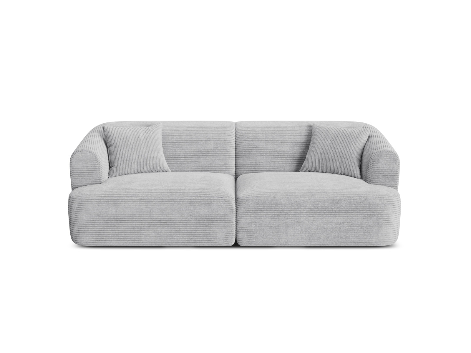 Campi Modular Sofa 3 Sitzer in Silver präsentiert im Onlineshop von KAQTU Design AG. 3er Sofa ist von Cosmopolitan Design