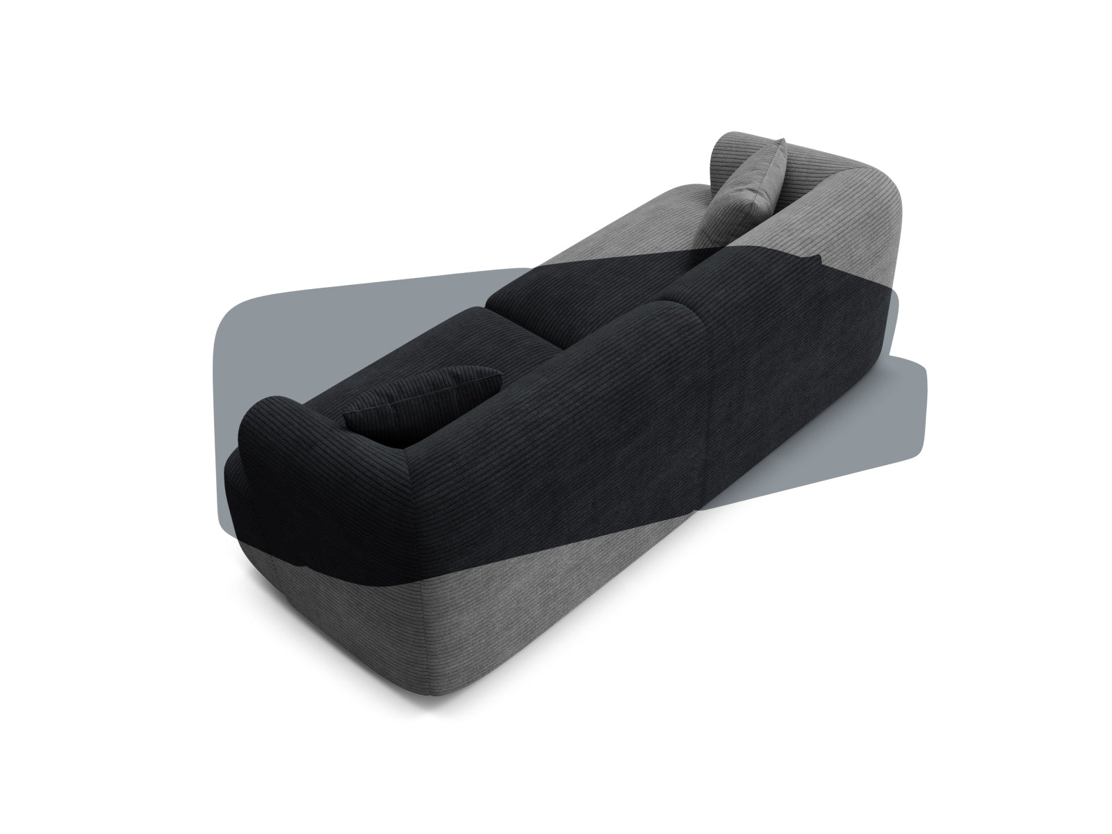 Entdecken Sie das Campi Modular Sofa 3 Sitzer von Cosmopolitan Design – stilvoll, anpassungsfähig und perfekt für modernes Wohnen!