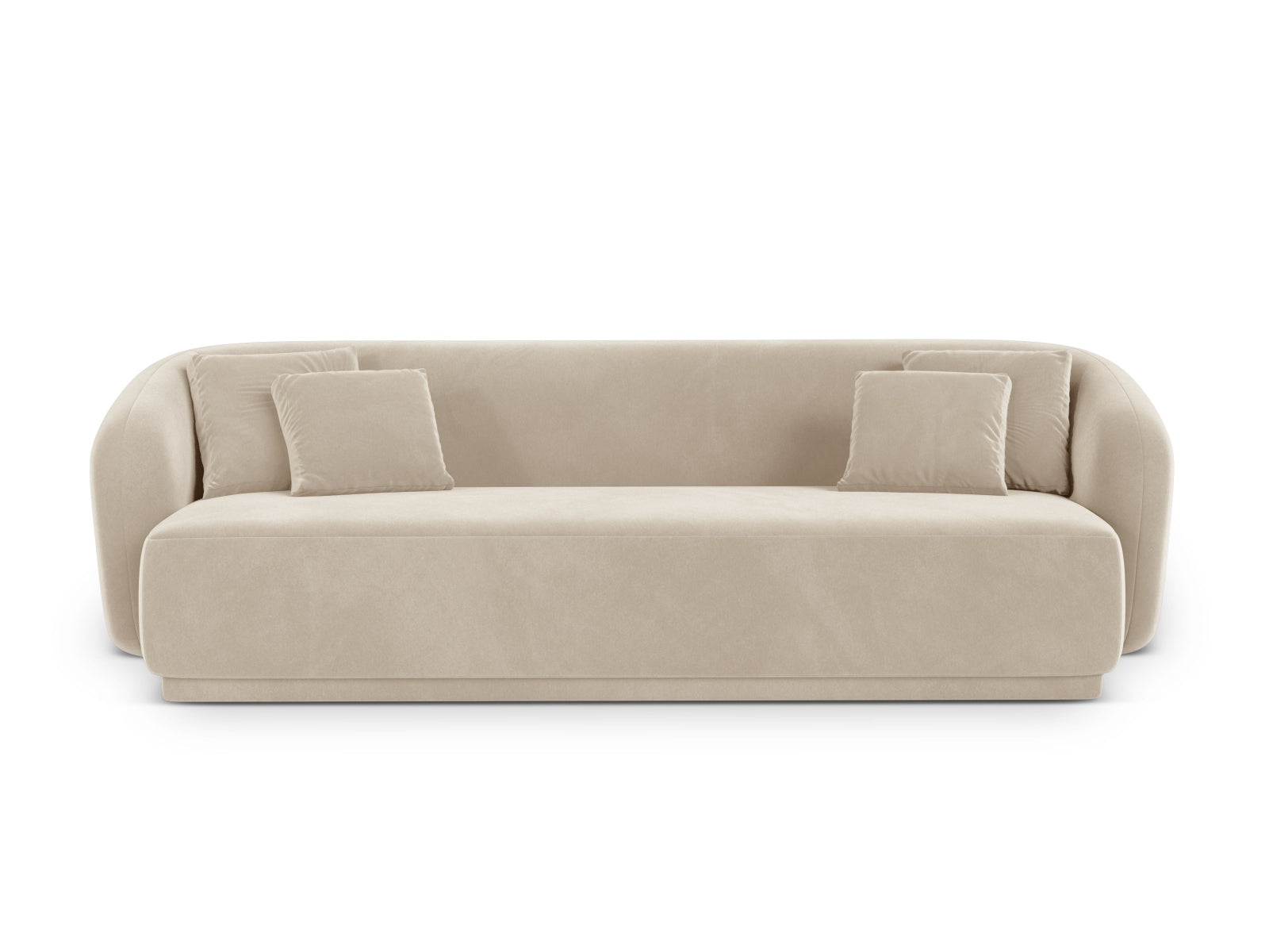 3-Sitzer Sofa Gomera in Beige-Salvador präsentiert im Onlineshop von KAQTU Design AG. 3er Sofa ist von Cosmopolitan Design