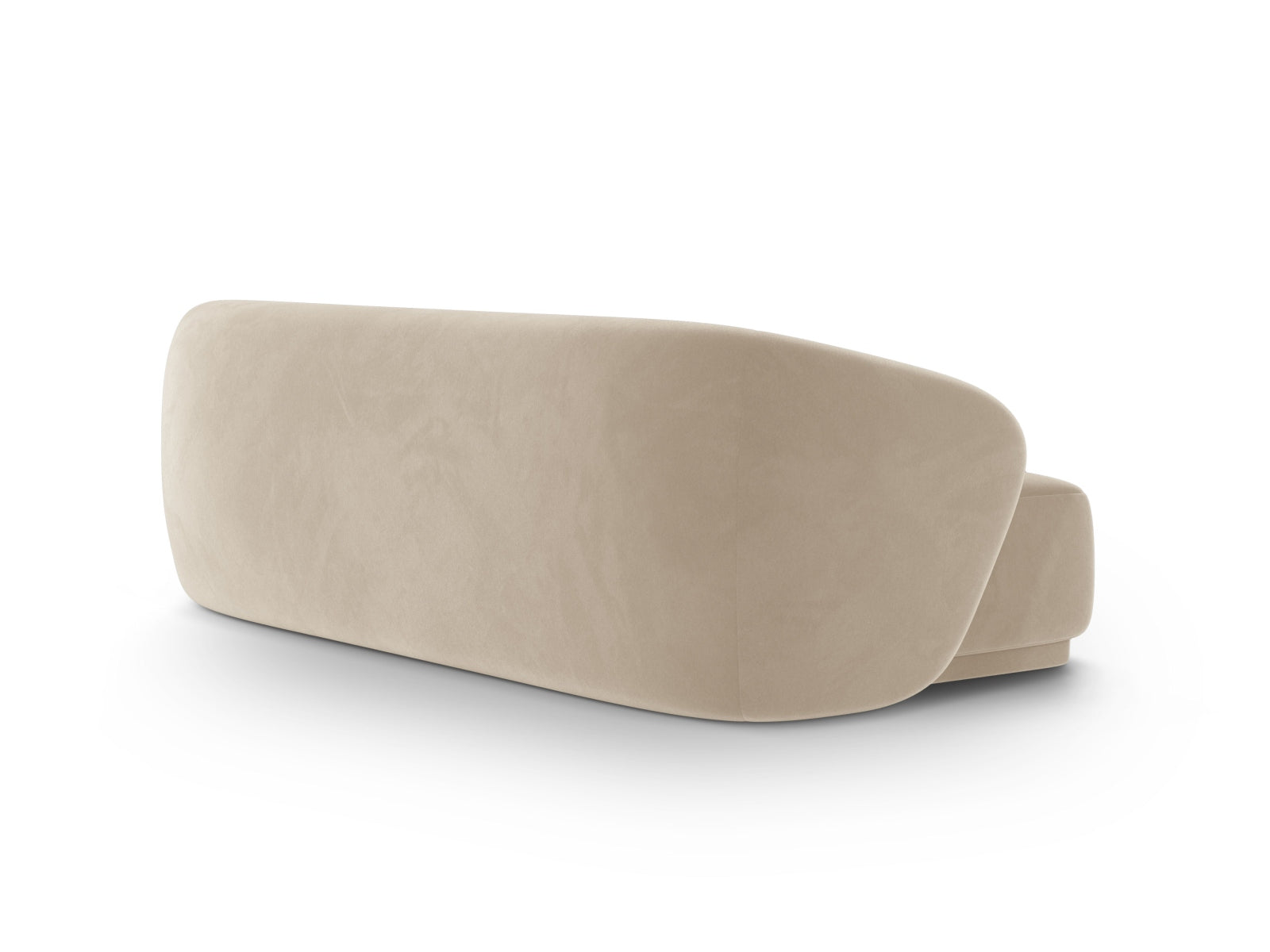 Stilvolles 3-Sitzer Sofa Gomera in sanftem Beige, perfekt für zeitgemäße Wohnräume und gemütliche Entspannung.