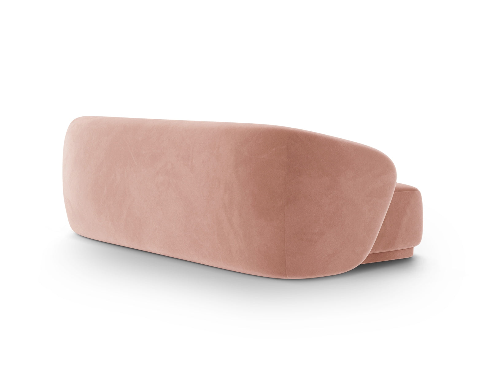 Elegantes 3-Sitzer Sofa Gomera in strahlendem Pink, ideal für ein modernes Ambiente und kreative Einrichtungsideen.