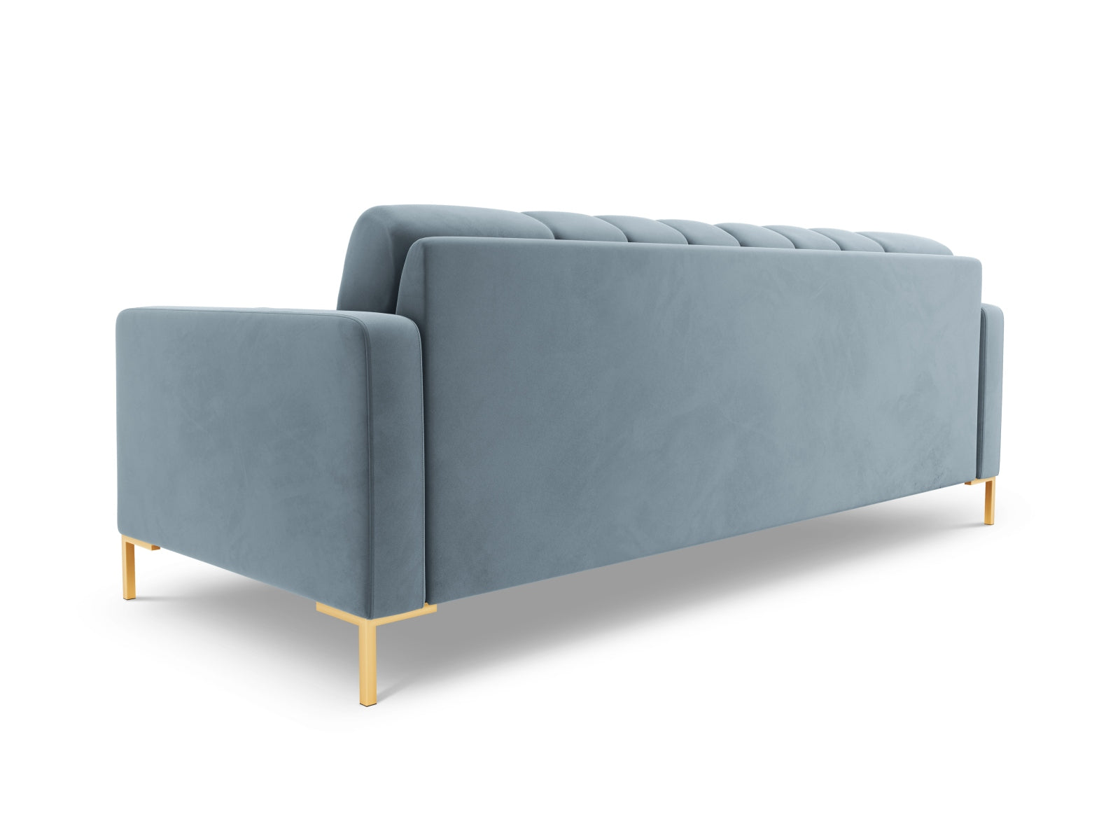 Elegantes 3-Sitzer Sofa Bali in sanftem Hellblau, ideal für stilvolle Wohnräume. Hochwertige Materialien und modernes Design von Cosmopolitan Design.