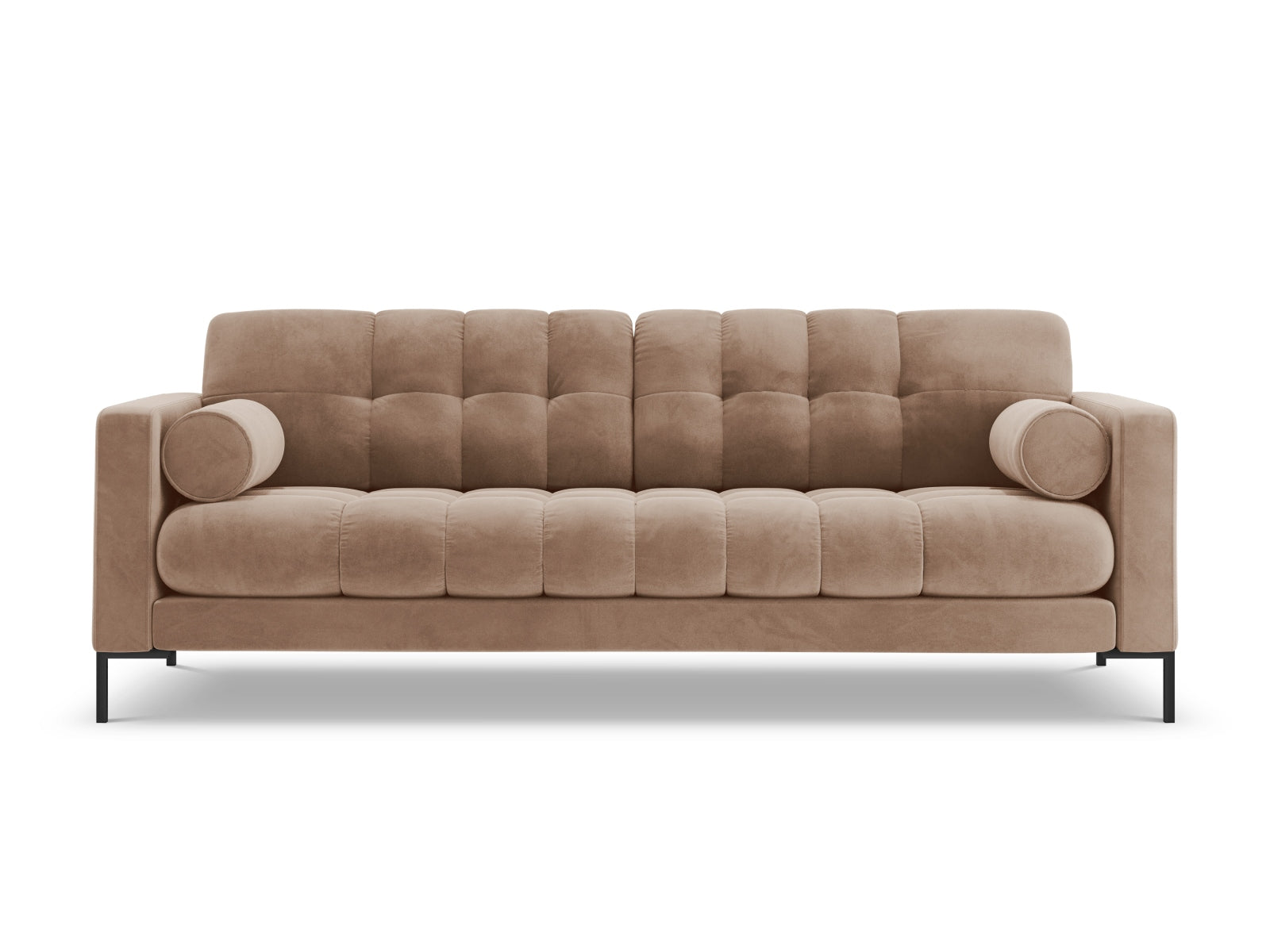 3-Sitzer Sofa Bali in Beige-Bluvel präsentiert im Onlineshop von KAQTU Design AG. 3er Sofa ist von Cosmopolitan Design