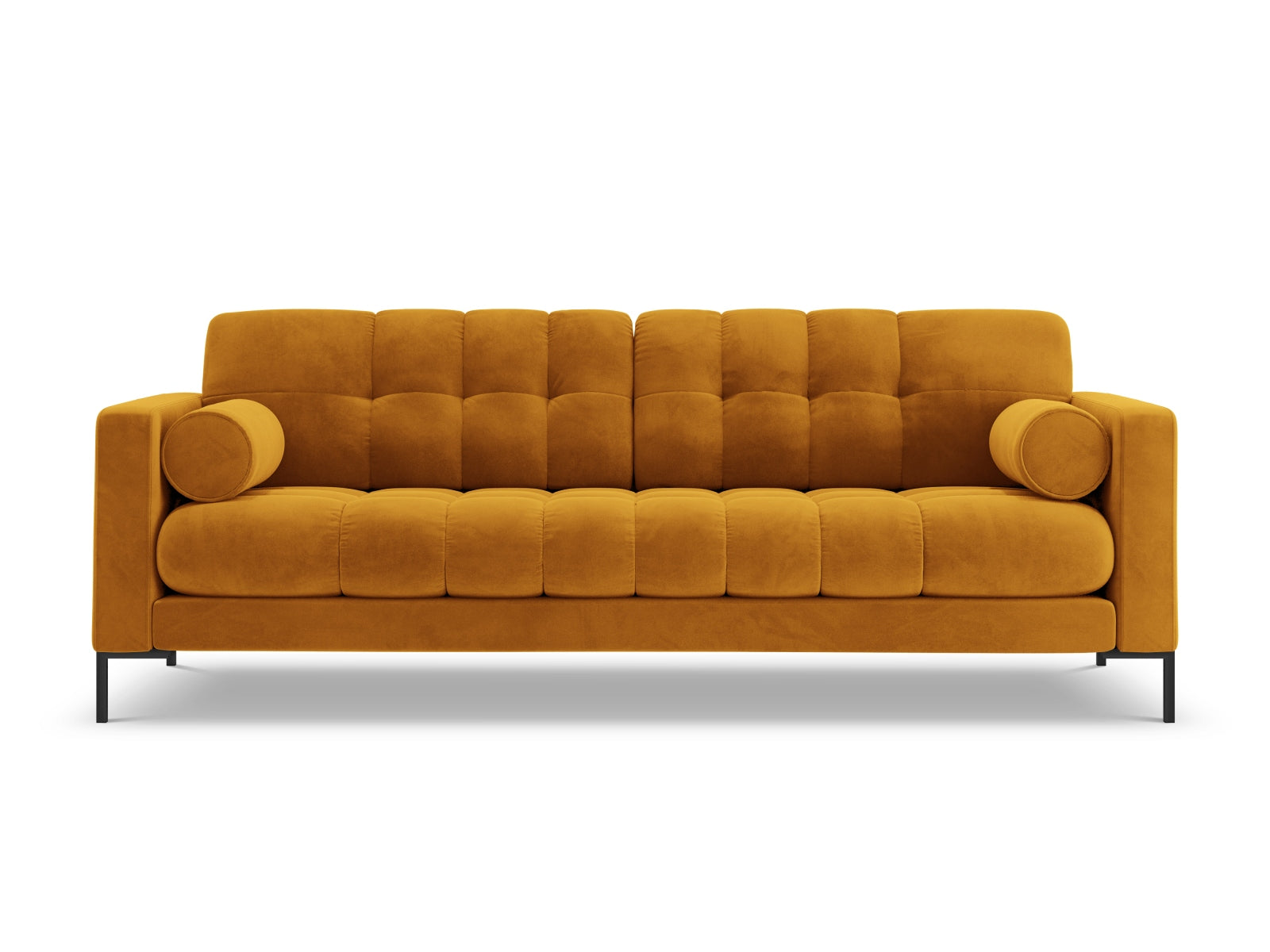 3-Sitzer Sofa Bali in Yellow-Bluvel präsentiert im Onlineshop von KAQTU Design AG. 3er Sofa ist von Cosmopolitan Design