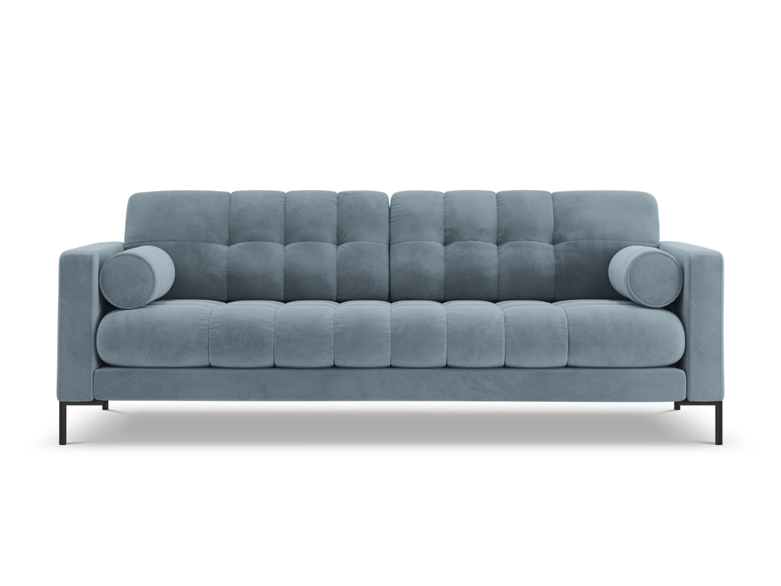 3-Sitzer Sofa Bali in Light Blue-Bluvel präsentiert im Onlineshop von KAQTU Design AG. 3er Sofa ist von Cosmopolitan Design
