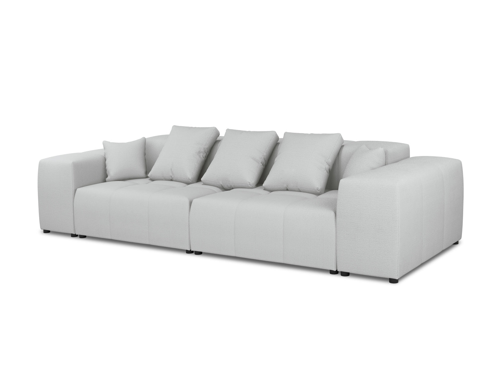 Rome Modular Sofa 3 Sitzer in Light Grey präsentiert im Onlineshop von KAQTU Design AG. 3er Sofa ist von Cosmopolitan Design