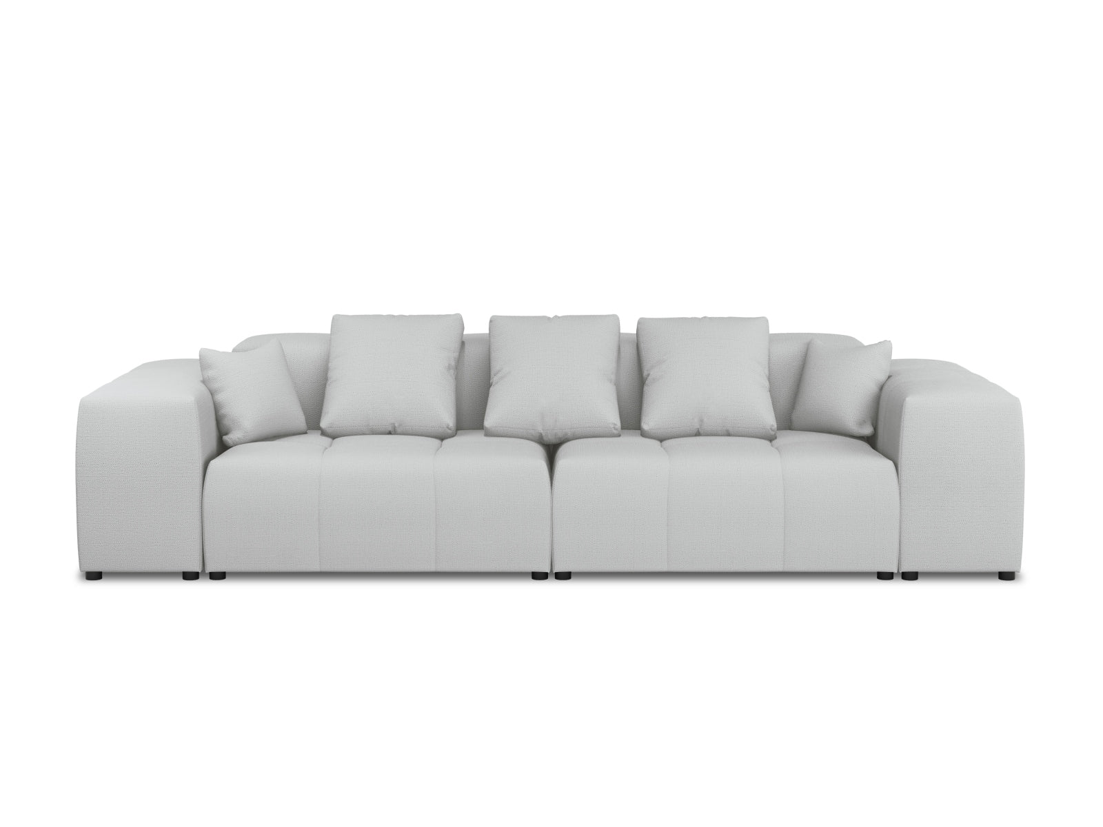 Rome Modular Sofa 3 Sitzer in Light Grey präsentiert im Onlineshop von KAQTU Design AG. 3er Sofa ist von Cosmopolitan Design