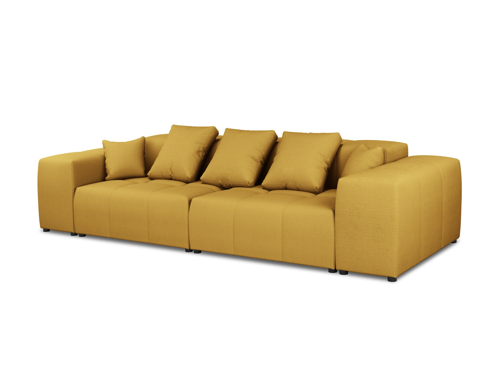 Rome Modular Sofa 3 Sitzer in Yellow präsentiert im Onlineshop von KAQTU Design AG. 3er Sofa ist von Cosmopolitan Design