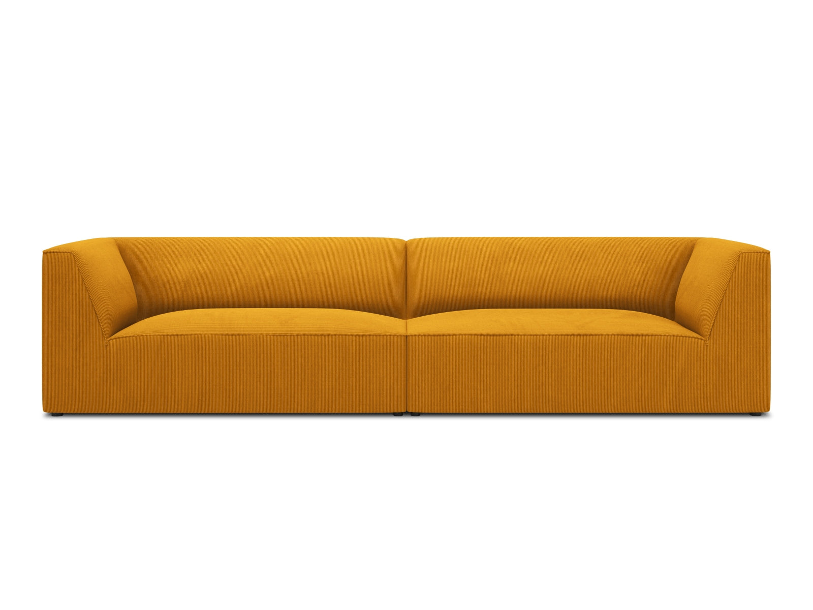 Oslo Sofa 4 Sitzer in Yellow präsentiert im Onlineshop von KAQTU Design AG. Sofa ist von Cosmopolitan Design