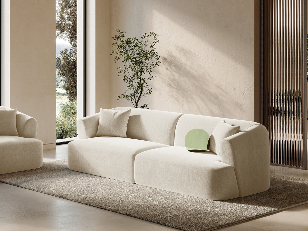 4-Sitzer Modular Sofa Campi in Light Beige-Vogue präsentiert im Onlineshop von KAQTU Design AG. 4er Sofa ist von Cosmopolitan Design