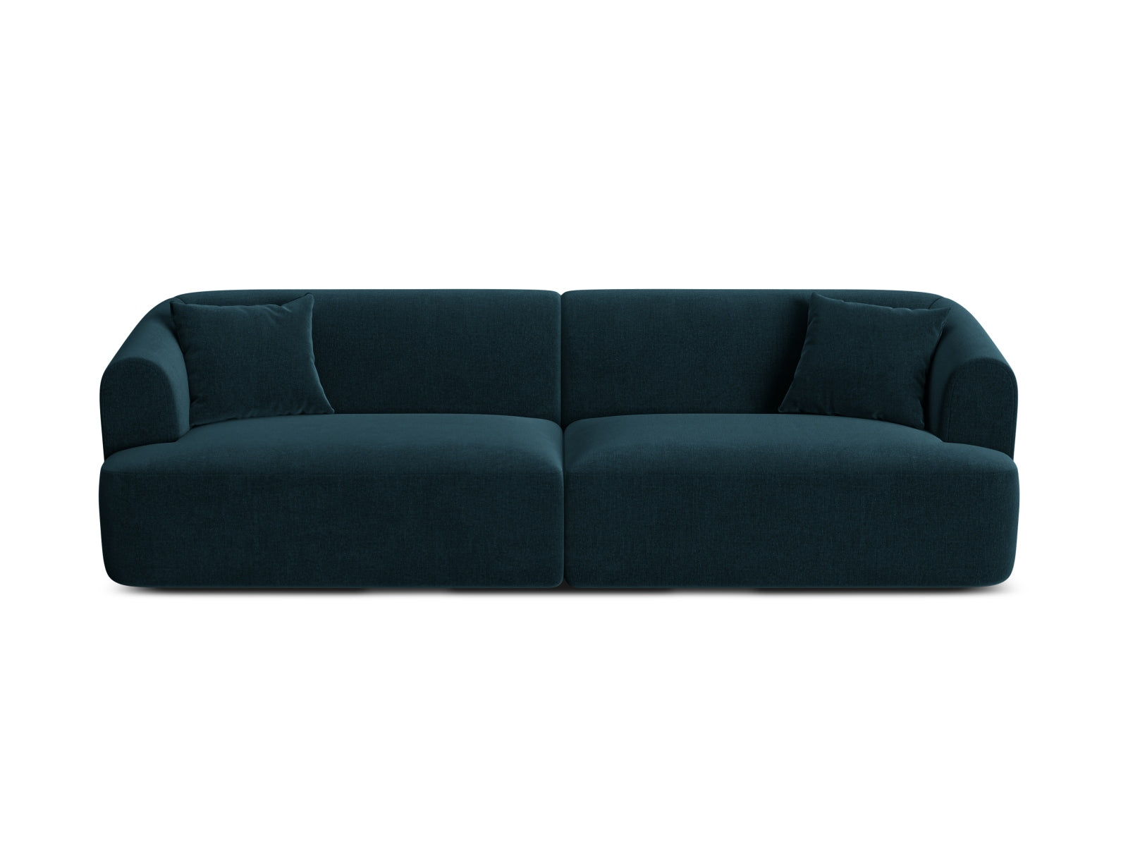 Campi Velour Modular Sofa 4 Sitzer in Deep Petrol präsentiert im Onlineshop von KAQTU Design AG. 4er Sofa ist von Cosmopolitan Design