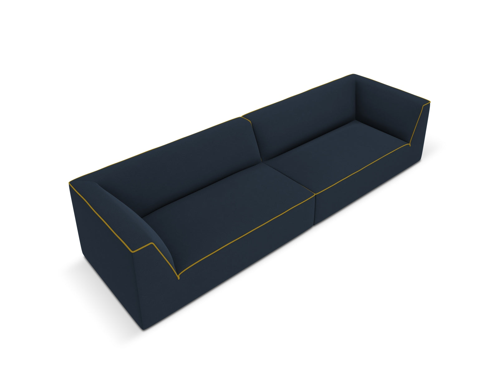 Erleben Sie das Oslo 4-Sitzer Sofa von Cosmopolitan Design – elegantes Velours, optimaler Sitzkomfort und zeitgemässes Design für Ihr Wohnambiente.
