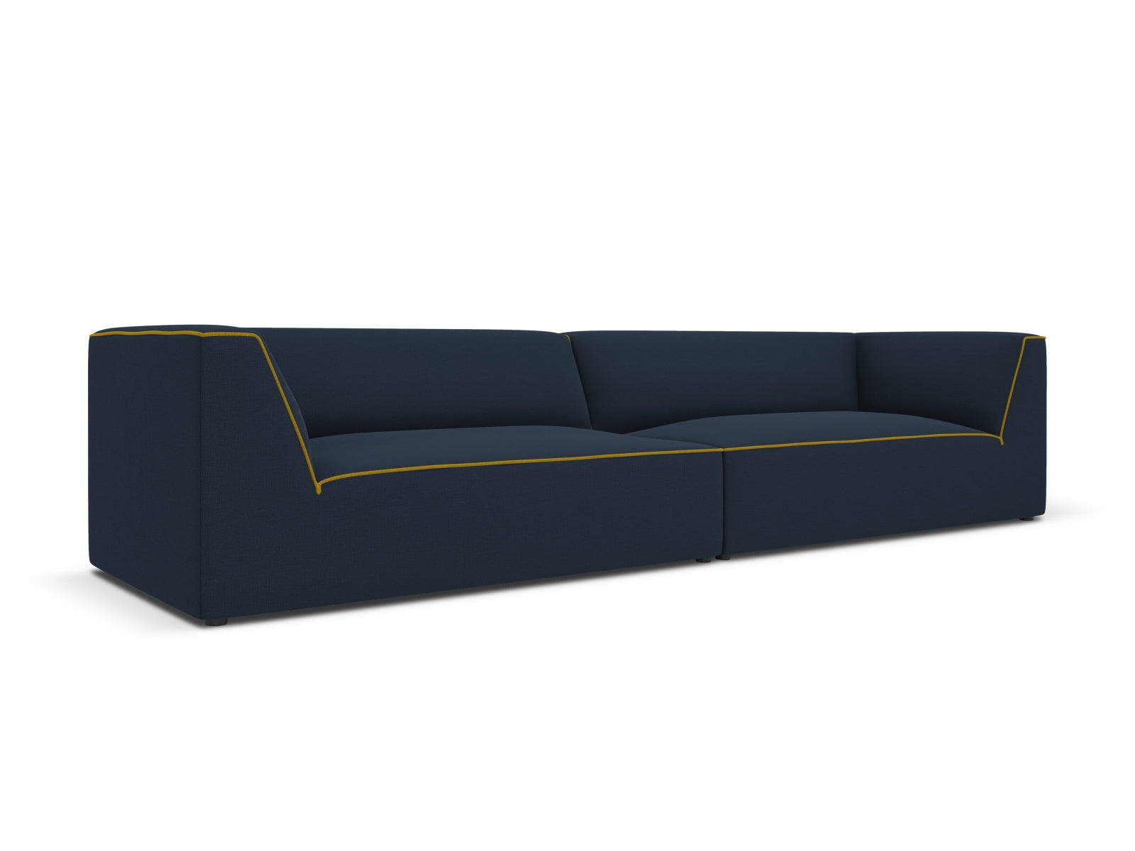 Entdecken Sie das Oslo 4-Sitzer Sofa von Cosmopolitan Design – stilvolles Velours, hervorragender Komfort und modernes Design für Ihr Zuhause.