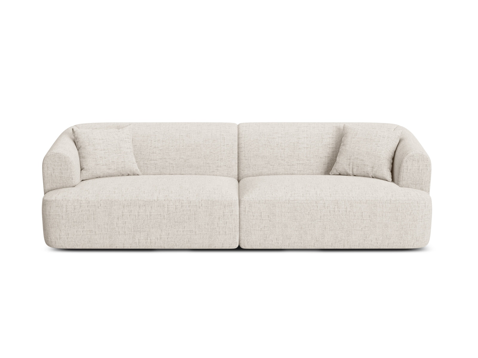 Campi Modular Sofa 4 Sitzer in Light Beige präsentiert im Onlineshop von KAQTU Design AG. 4er Sofa ist von Cosmopolitan Design