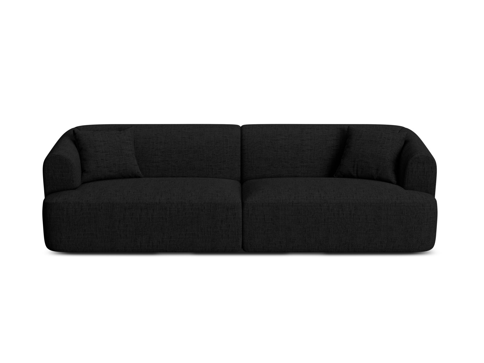 Campi Modular Sofa 4 Sitzer in Black präsentiert im Onlineshop von KAQTU Design AG. 4er Sofa ist von Cosmopolitan Design