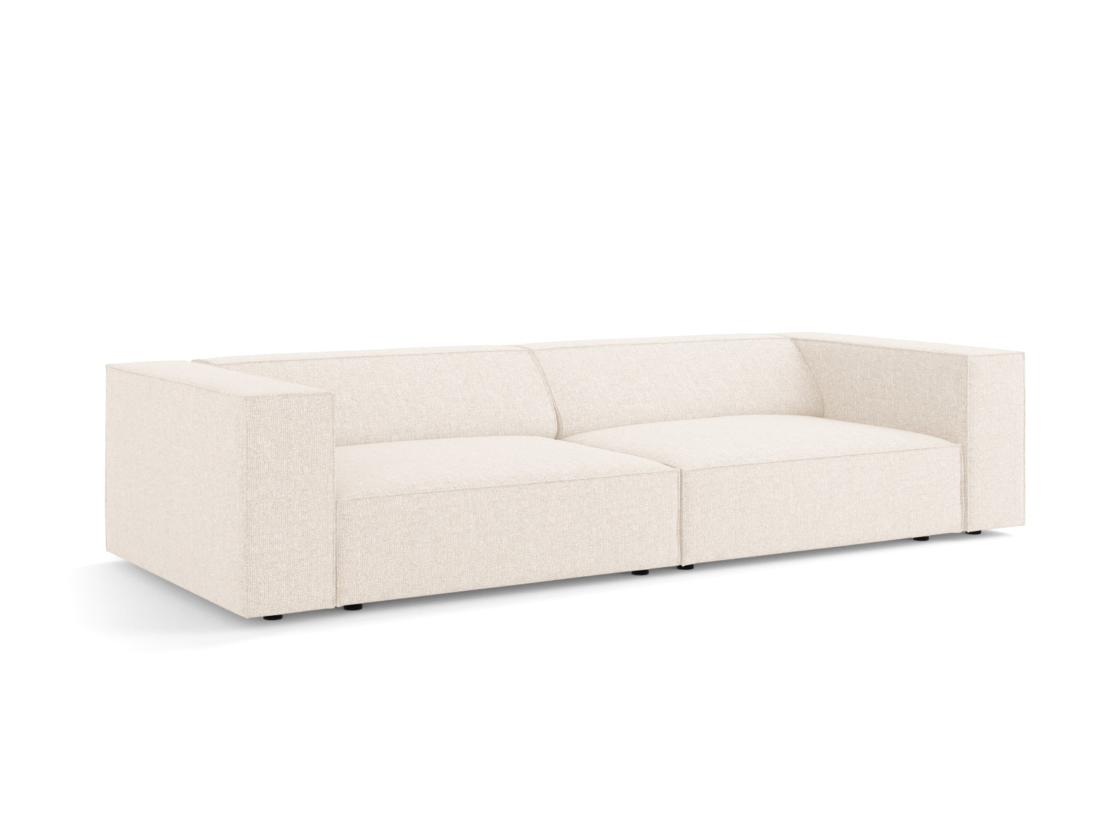 Arendal Sofa 4 Sitzer in Light Beige präsentiert im Onlineshop von KAQTU Design AG. 4er Sofa ist von Cosmopolitan Design