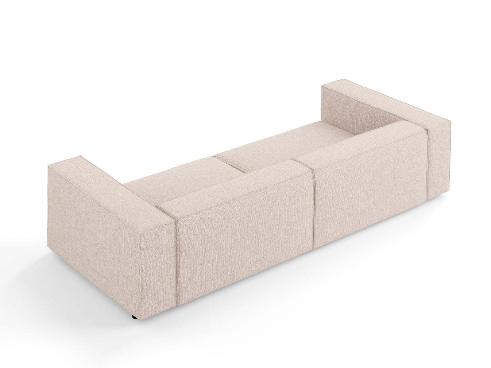 Arendal Sofa 4 Sitzer in Beige präsentiert im Onlineshop von KAQTU Design AG. 4er Sofa ist von Cosmopolitan Design