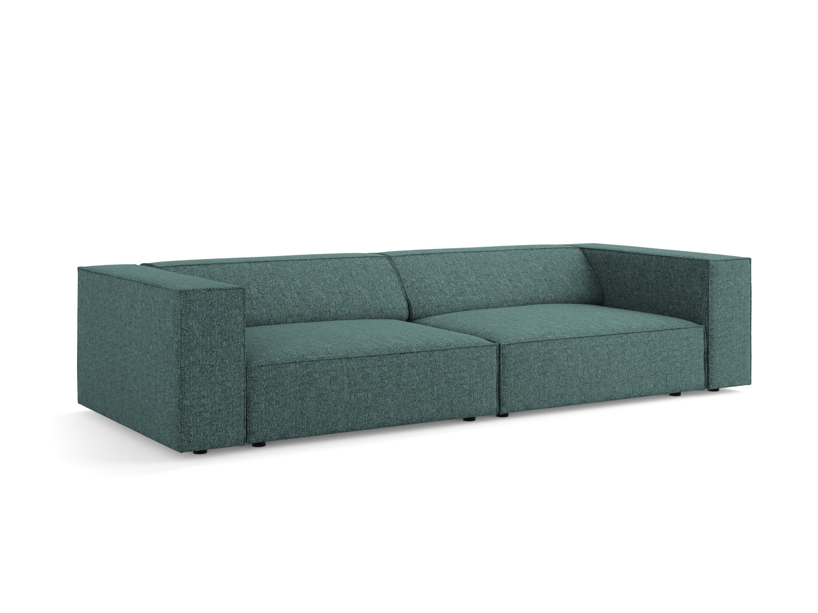 Arendal Sofa 4 Sitzer in Petrol präsentiert im Onlineshop von KAQTU Design AG. 4er Sofa ist von Cosmopolitan Design