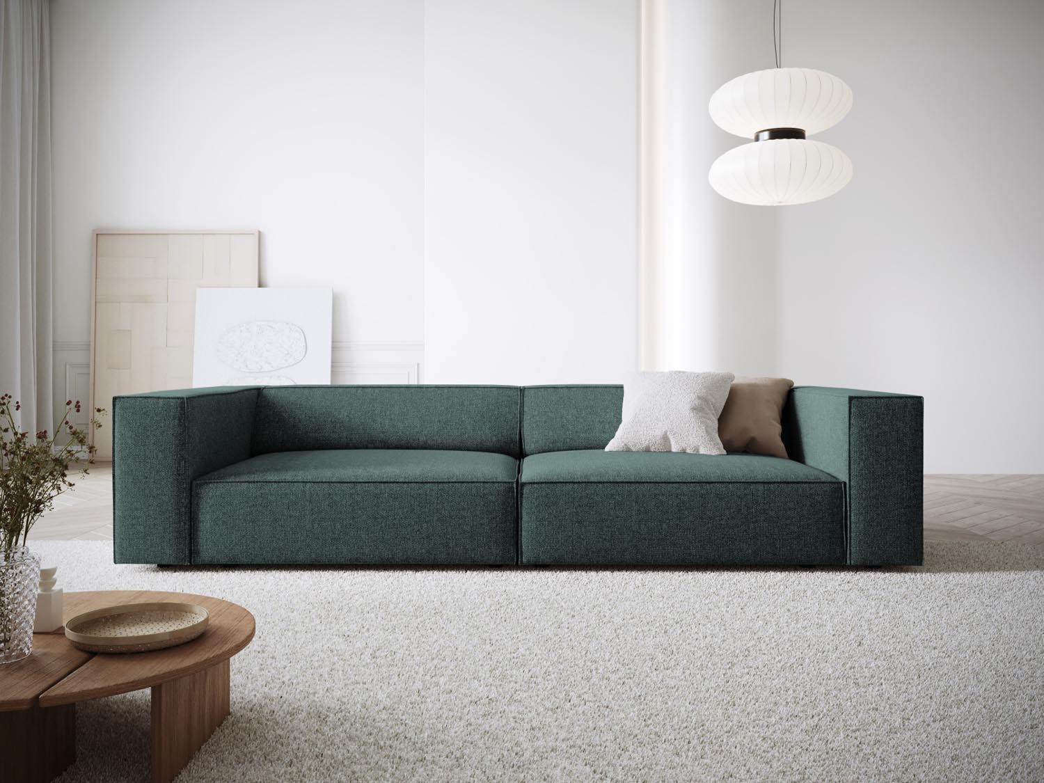 Arendal Sofa 4 Sitzer in Petrol präsentiert im Onlineshop von KAQTU Design AG. 4er Sofa ist von Cosmopolitan Design