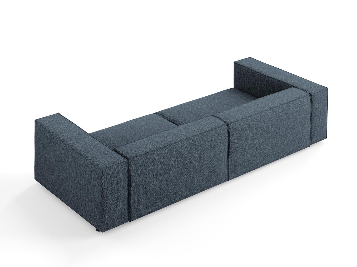 Arendal Sofa 4 Sitzer in Royal Blue präsentiert im Onlineshop von KAQTU Design AG. 4er Sofa ist von Cosmopolitan Design