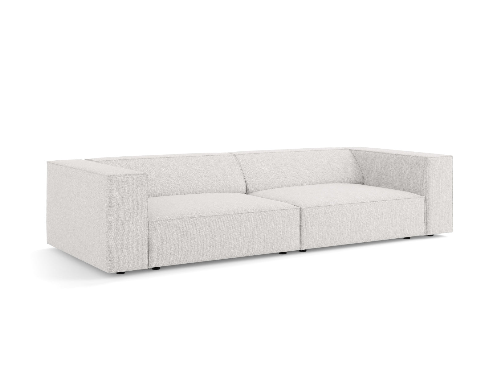 Arendal Sofa 4 Sitzer in Light Grey präsentiert im Onlineshop von KAQTU Design AG. 4er Sofa ist von Cosmopolitan Design