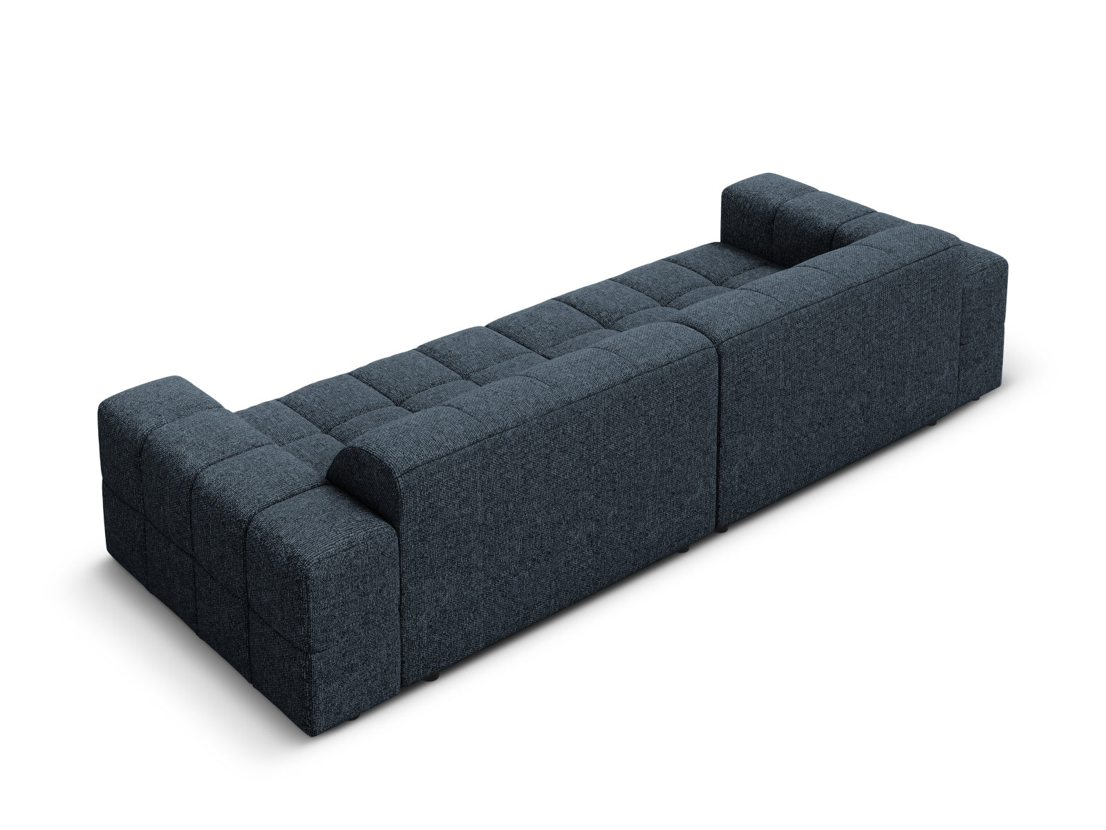 Elegantes Chicago 4-Sitzer Sofa in Royal Blue-Haga, ideal für stilvolle Wohnräume und entspannte Stunden mit Freunden und Familie.