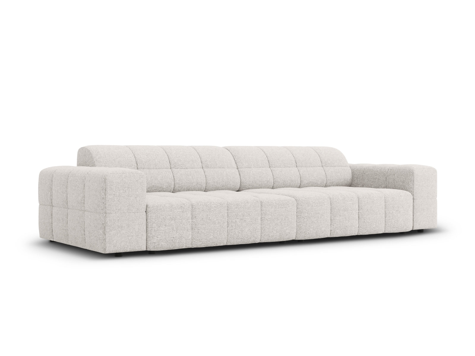 Chicago Sofa 4 Sitzer 102cm in Light Grey präsentiert im Onlineshop von KAQTU Design AG. 4er Sofa ist von Cosmopolitan Design