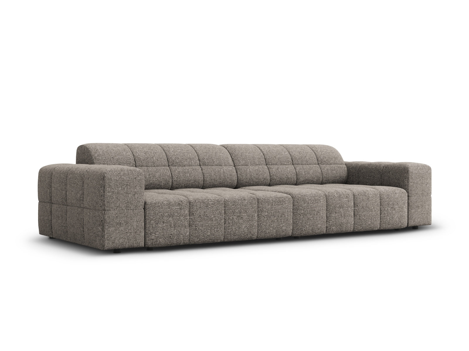 Elegantes Chicago Sofa für 4 Personen in stilvollem Grau, ideal für moderne Wohnräume, erhältlich bei KAQTU Design AG.