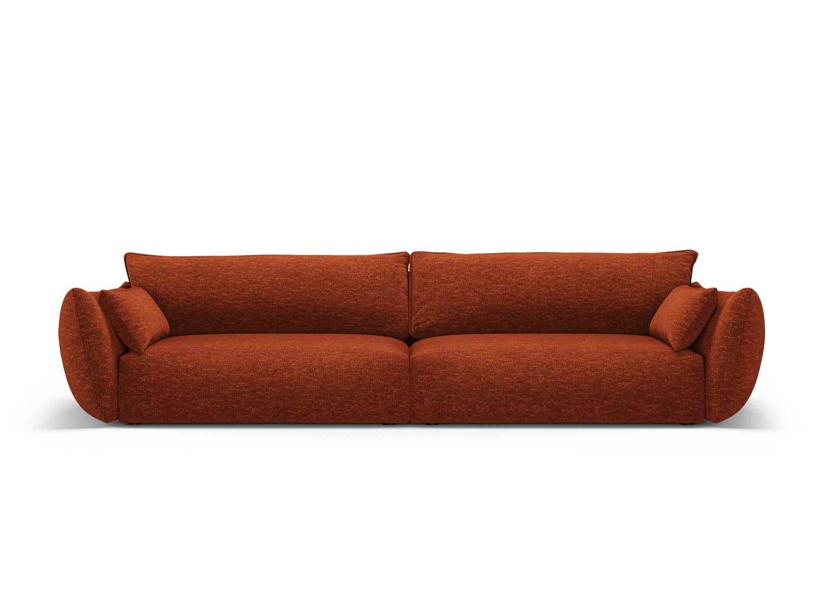 4-Sitzer Sofa Matera in Terracotta-Haga präsentiert im Onlineshop von KAQTU Design AG. 4er Sofa ist von Cosmopolitan Design