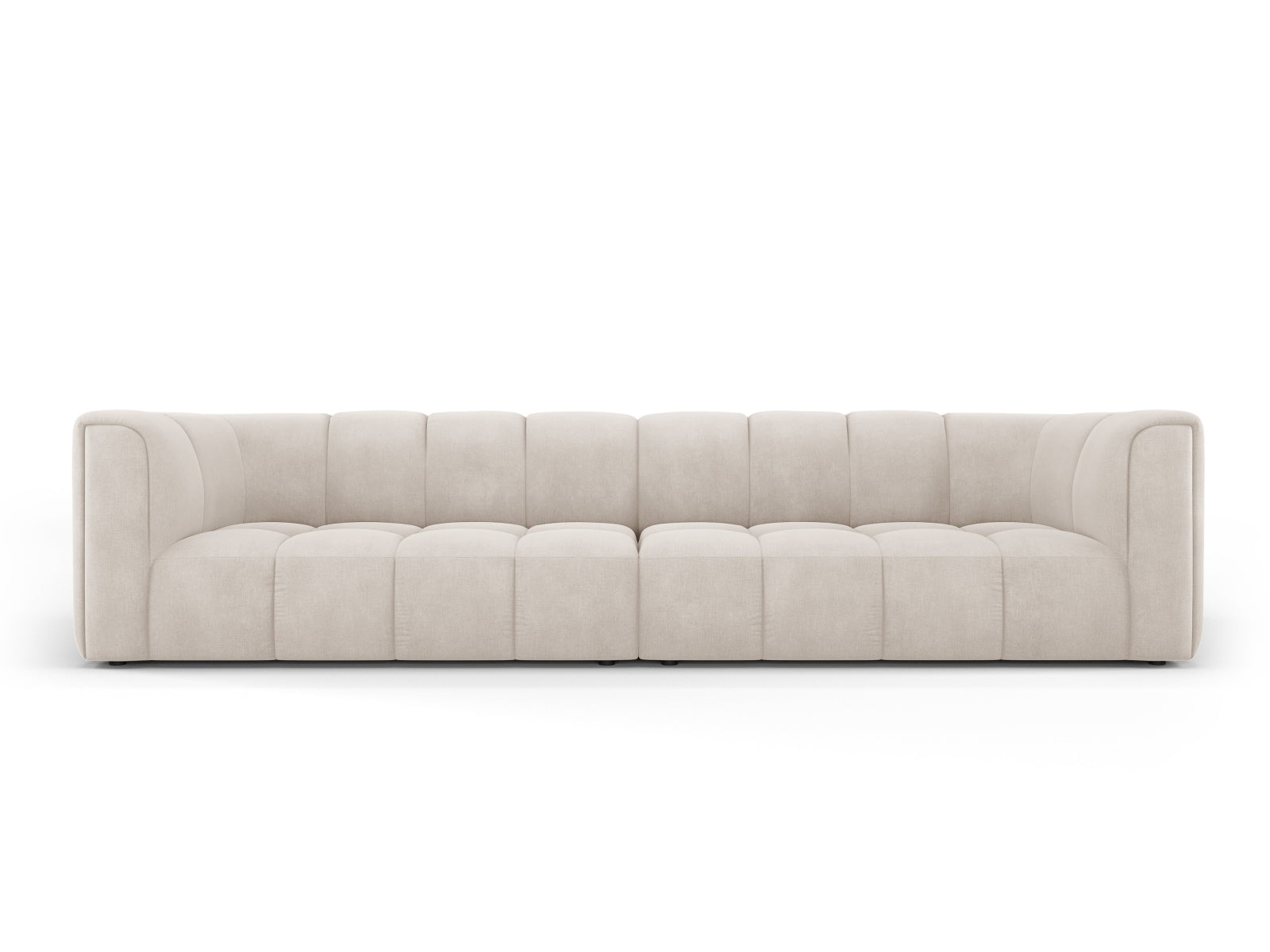 4-Sitzer Modular Sofa Moritz in Beige-Rebel präsentiert im Onlineshop von KAQTU Design AG. 4er Sofa ist von Cosmopolitan Design