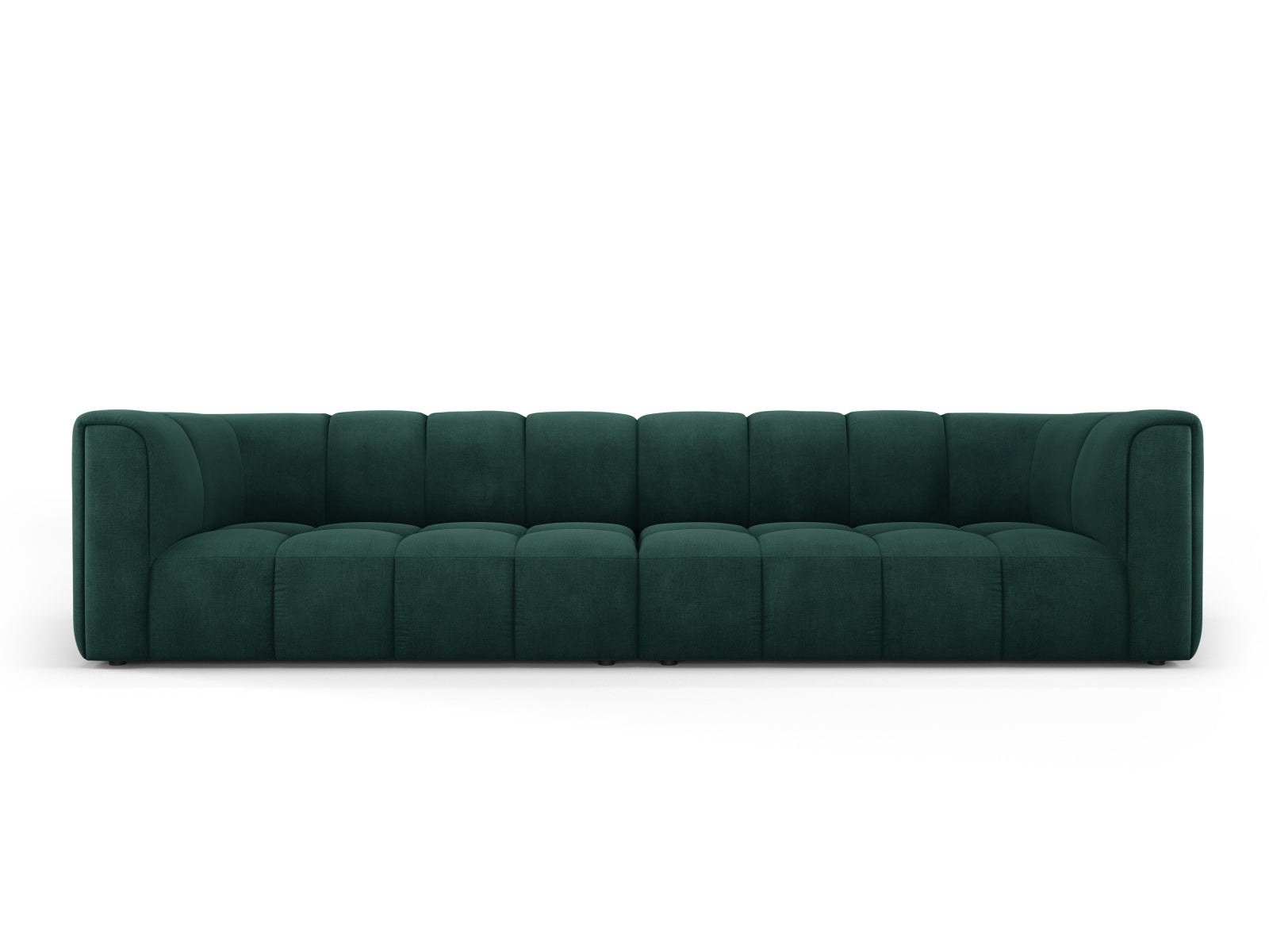 4-Sitzer Modular Sofa Moritz in Bottle Green-Rebel präsentiert im Onlineshop von KAQTU Design AG. 4er Sofa ist von Cosmopolitan Design