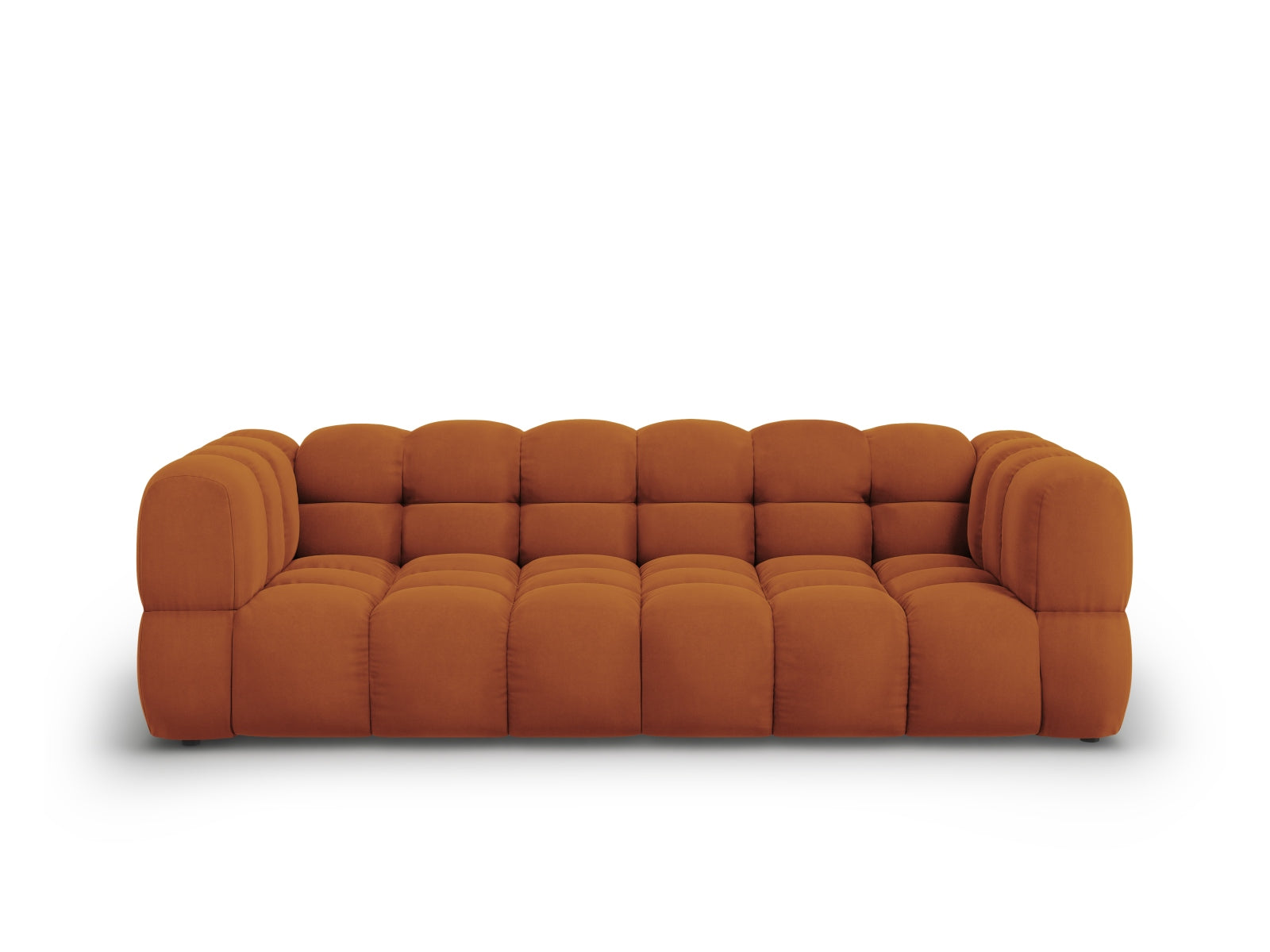 Sky Velour modulares Sofa 4 Sitzer 102cm in Terracotta-Casino präsentiert im Onlineshop von KAQTU Design AG. 3er Sofa ist von Cosmopolitan Design