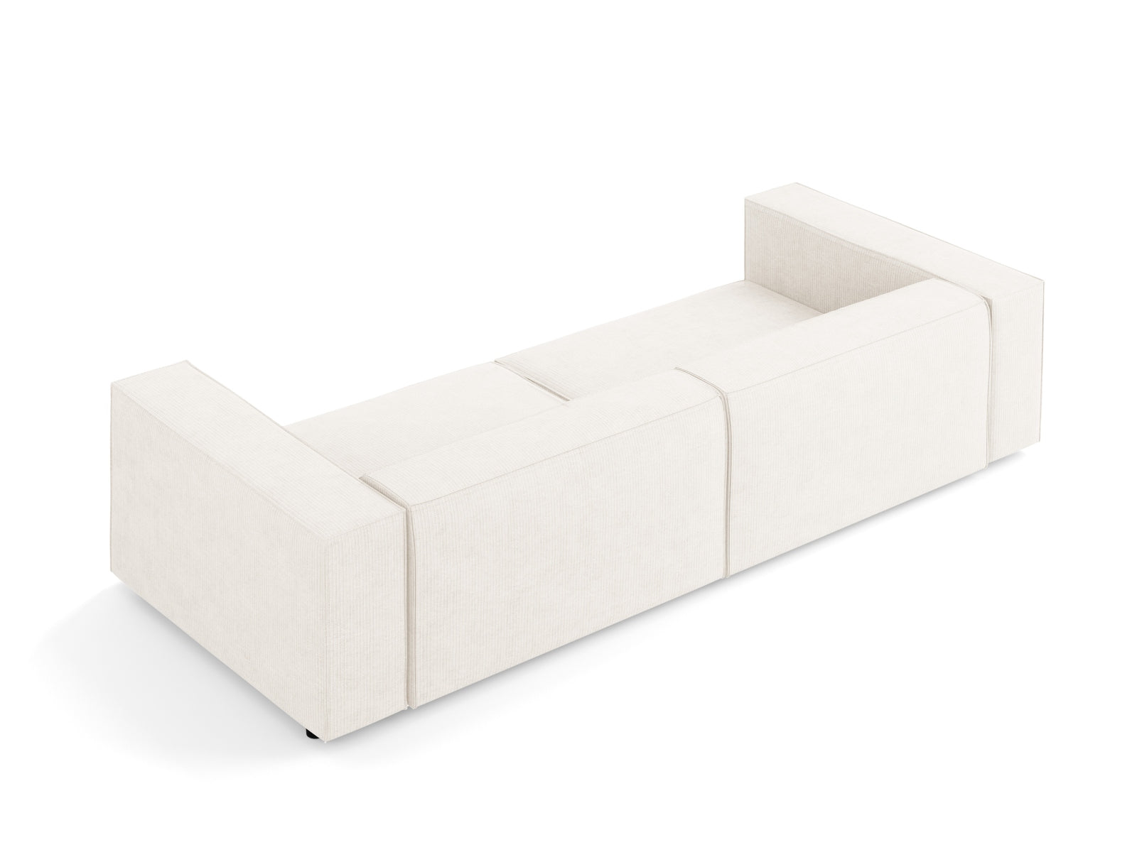 Arendal Sofa 4 Sitzer in Ivory präsentiert im Onlineshop von KAQTU Design AG. 4er Sofa ist von Cosmopolitan Design