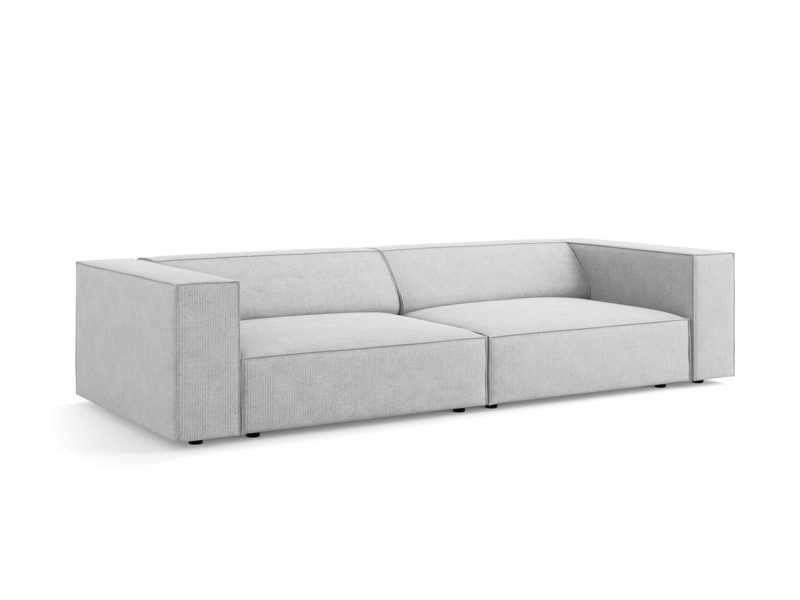 Arendal Sofa 4 Sitzer in Light Grey präsentiert im Onlineshop von KAQTU Design AG. 4er Sofa ist von Cosmopolitan Design