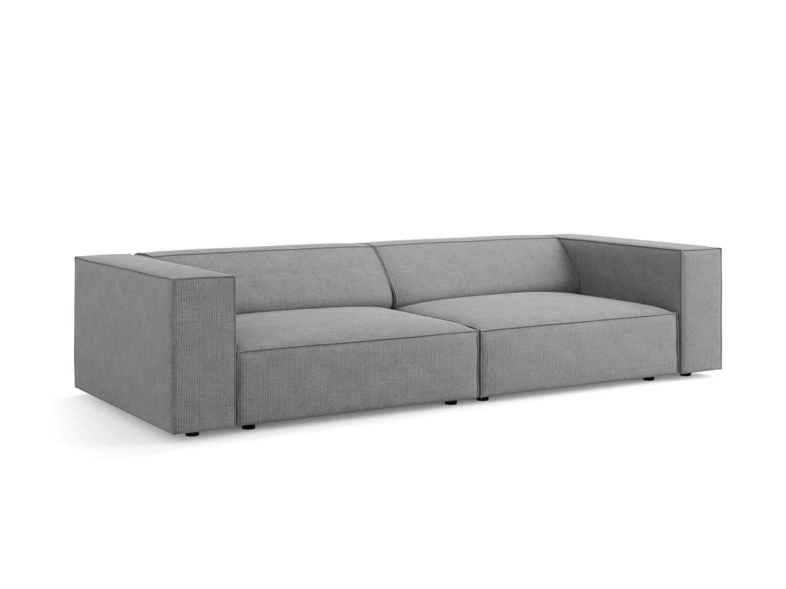 Arendal Sofa 4 Sitzer in Dark Grey präsentiert im Onlineshop von KAQTU Design AG. 4er Sofa ist von Cosmopolitan Design