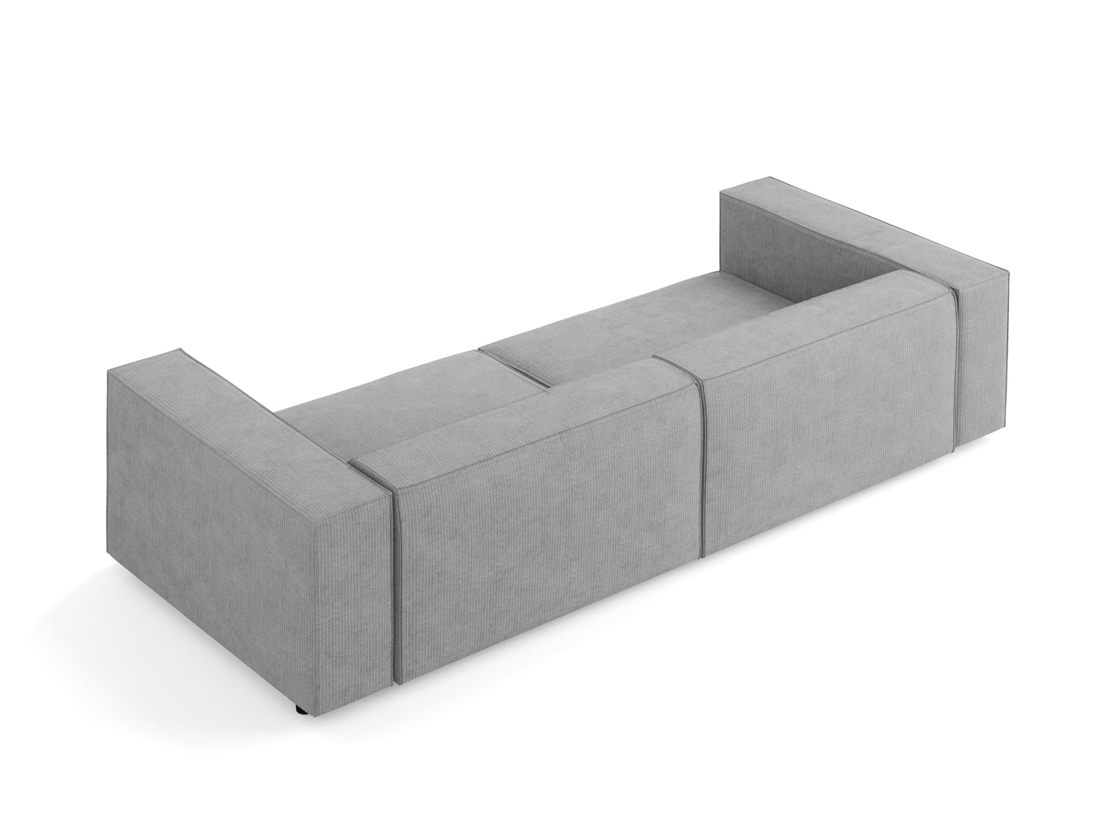 Arendal Sofa 4 Sitzer in Dark Grey präsentiert im Onlineshop von KAQTU Design AG. 4er Sofa ist von Cosmopolitan Design