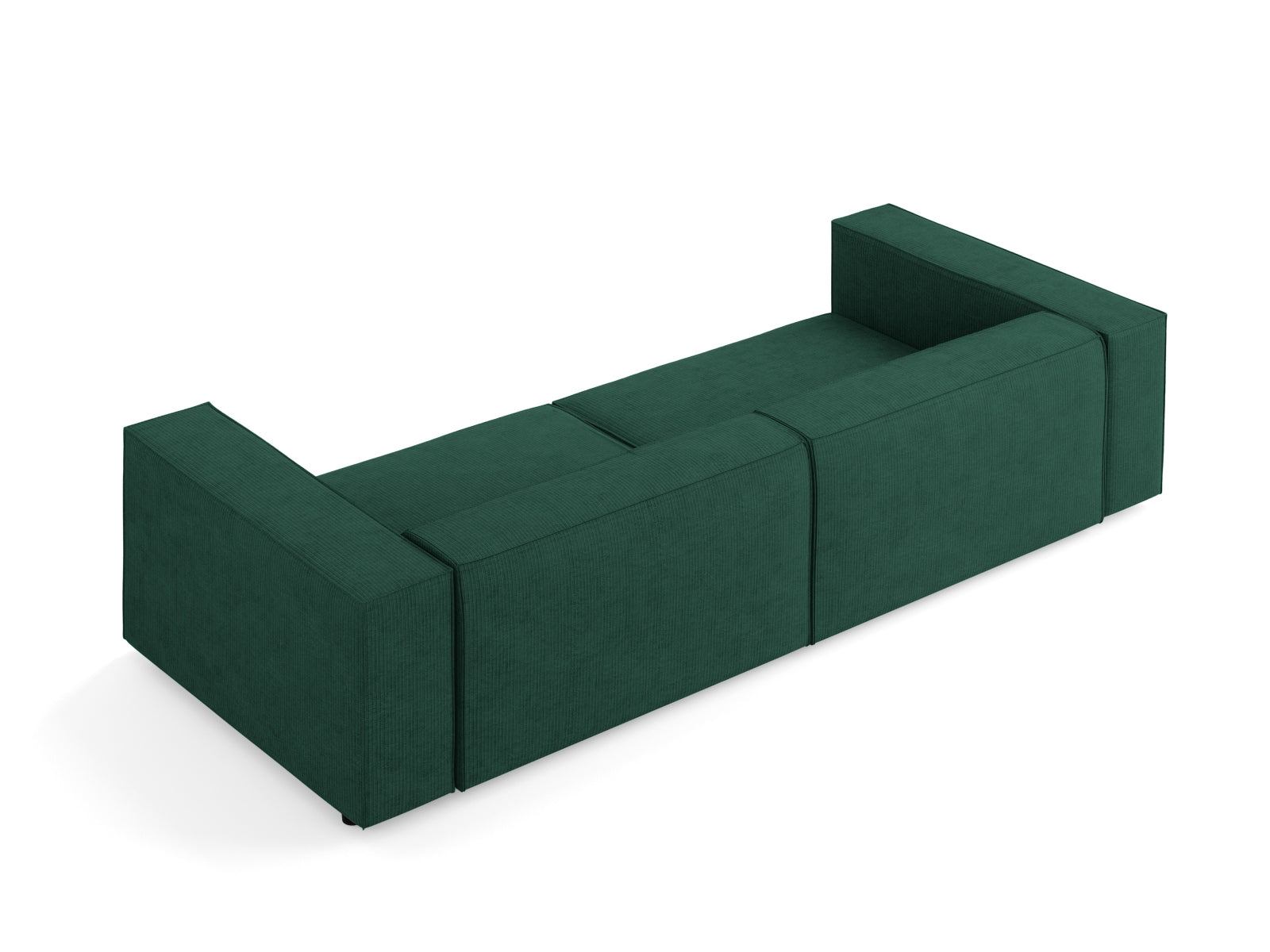 Arendal Sofa 4 Sitzer in Bottle Green präsentiert im Onlineshop von KAQTU Design AG. 4er Sofa ist von Cosmopolitan Design