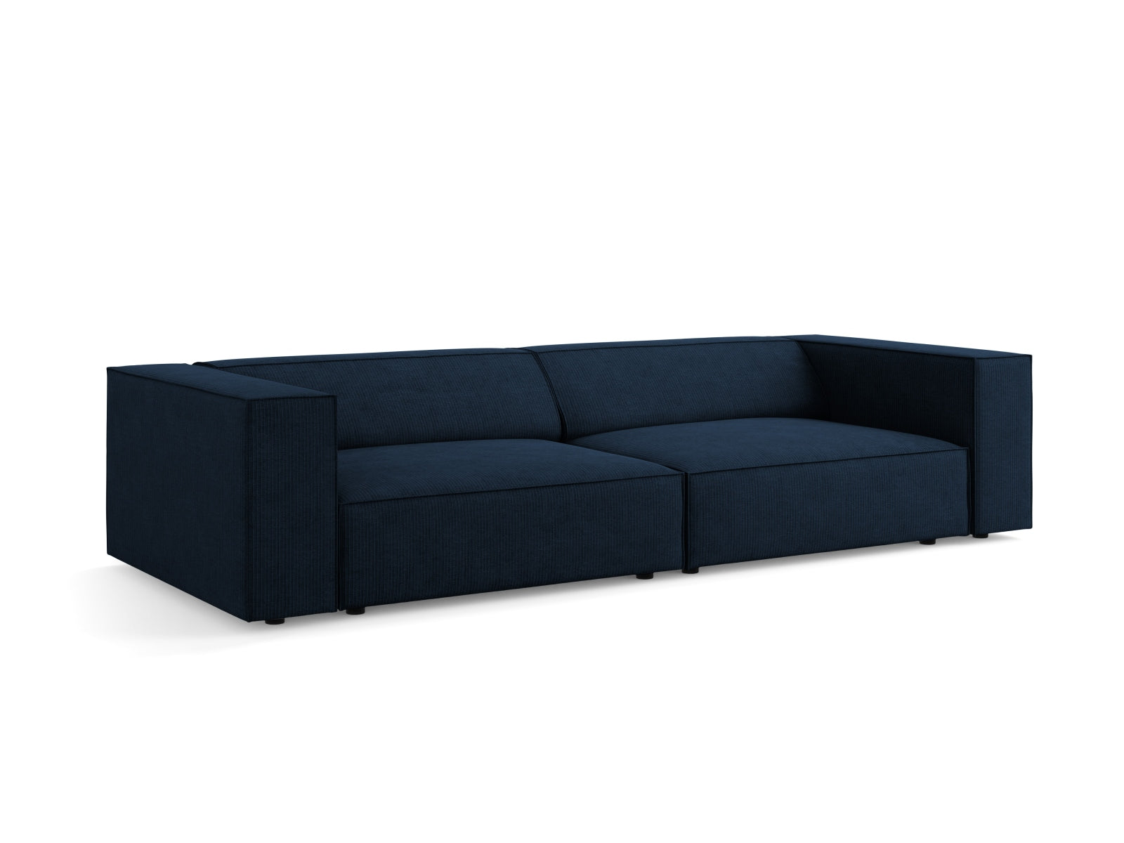 Arendal Sofa 4 Sitzer in Royal Blue präsentiert im Onlineshop von KAQTU Design AG. 4er Sofa ist von Cosmopolitan Design