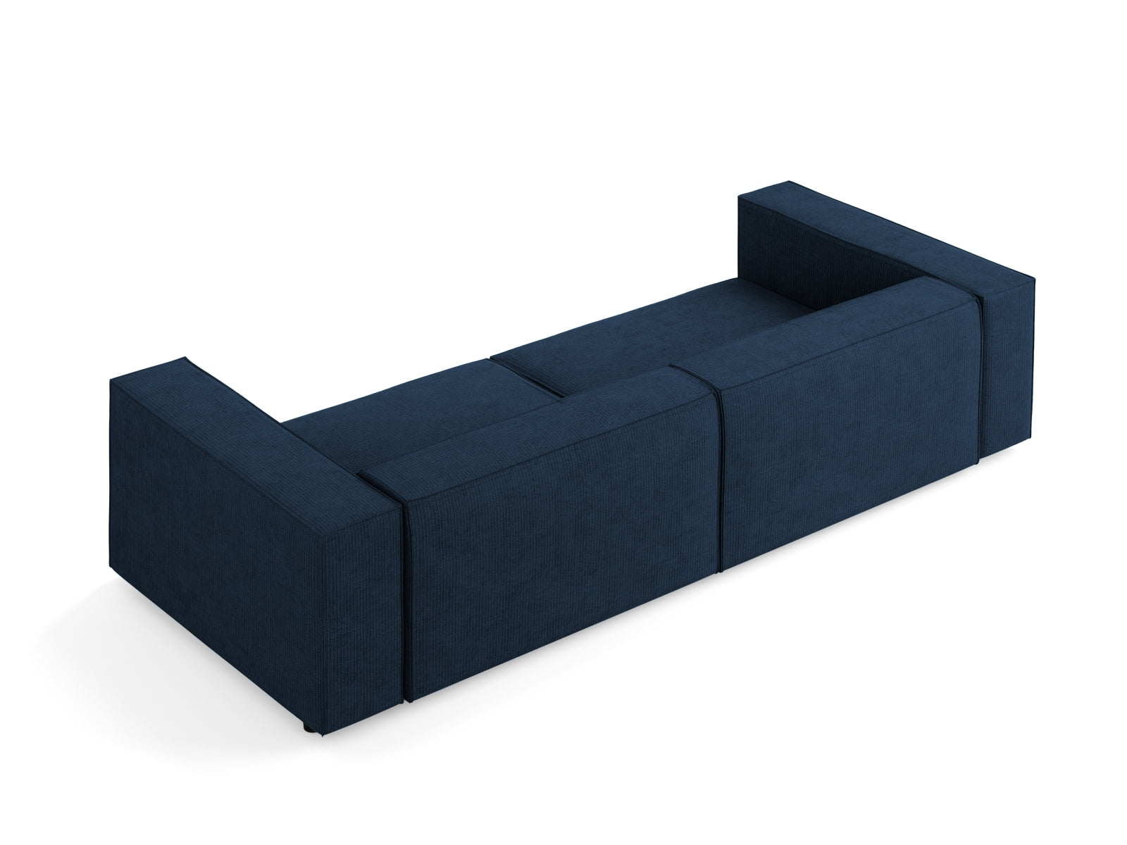 Arendal Sofa 4 Sitzer in Royal Blue präsentiert im Onlineshop von KAQTU Design AG. 4er Sofa ist von Cosmopolitan Design