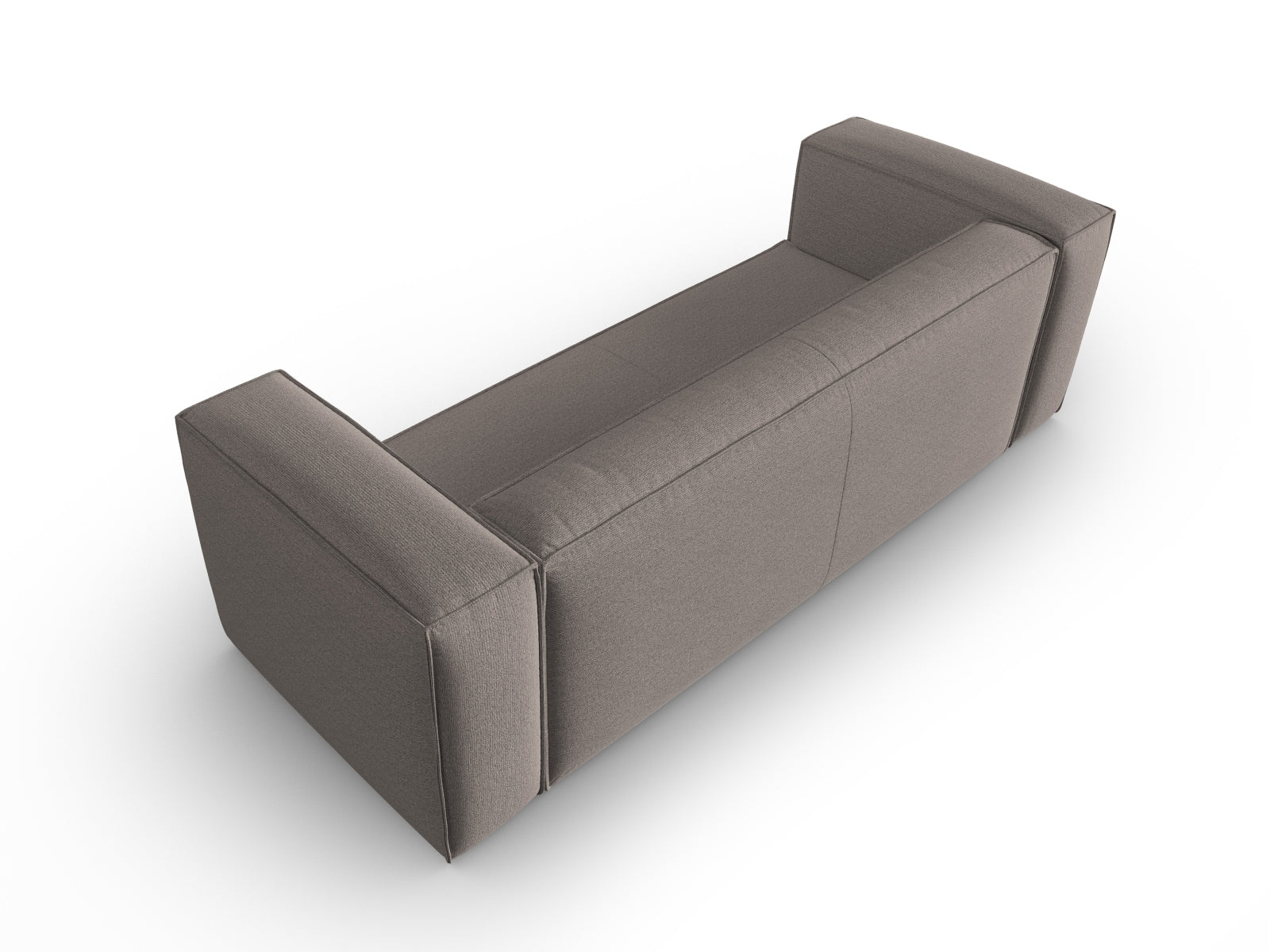 Mackay Sofa 4 Sitzer in Cappuccino präsentiert im Onlineshop von KAQTU Design AG. Sofa ist von Cosmopolitan Design