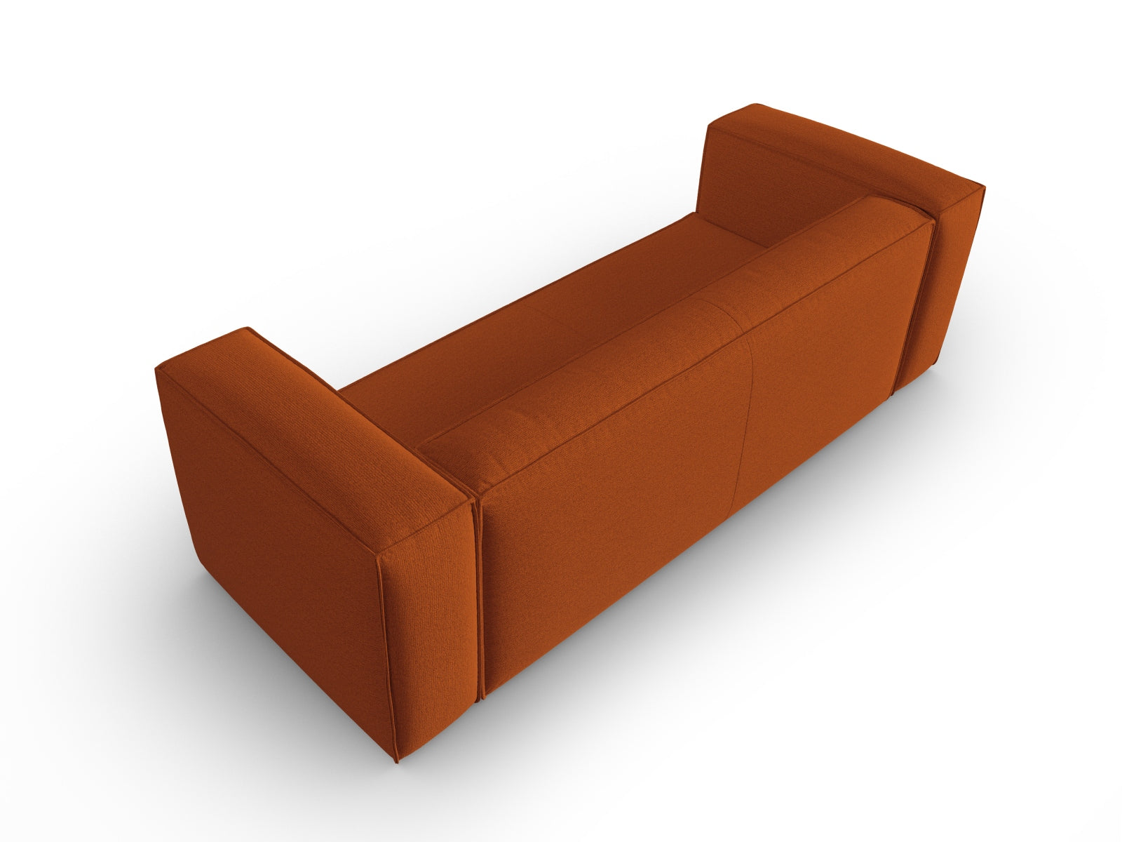 Mackay Sofa 4 Sitzer in Terracotta präsentiert im Onlineshop von KAQTU Design AG. Sofa ist von Cosmopolitan Design