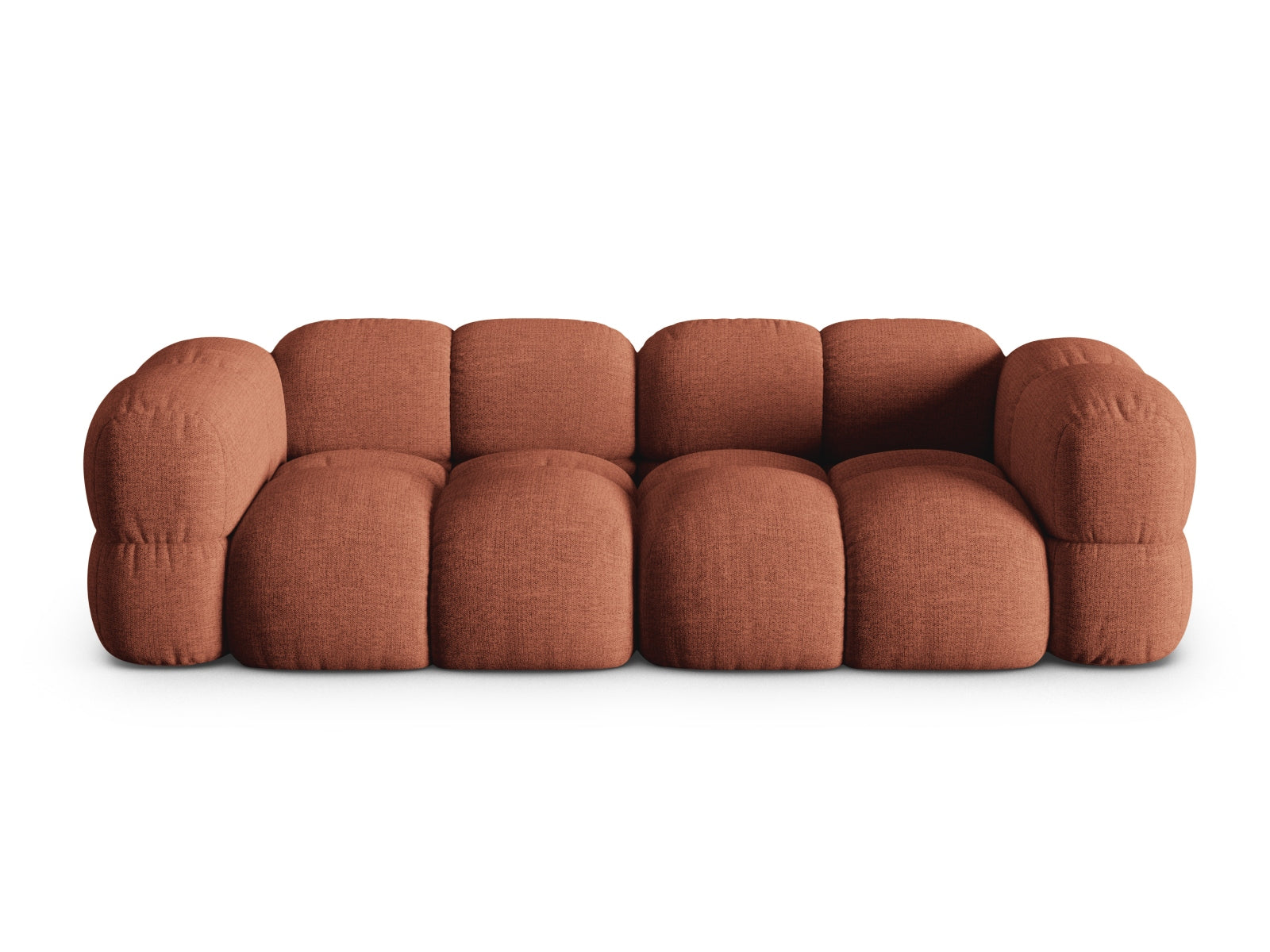 Loretto Sofa 4 Sitzer 100cm in Coral-Sorella präsentiert im Onlineshop von KAQTU Design AG. 4er Sofa ist von Cosmopolitan Design