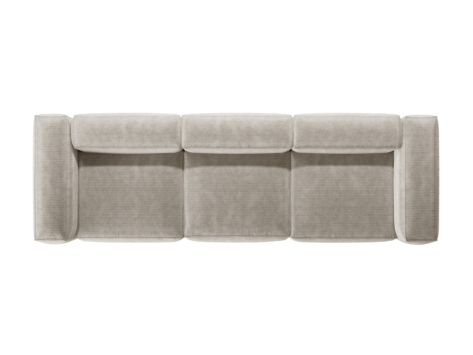 Erleben Sie das stilvolle Bergamo Modular Sofa 4 Sitzer von Cosmopolitan Design – ideal für Ihr modernes Wohnzimmer und entspannte Abende!