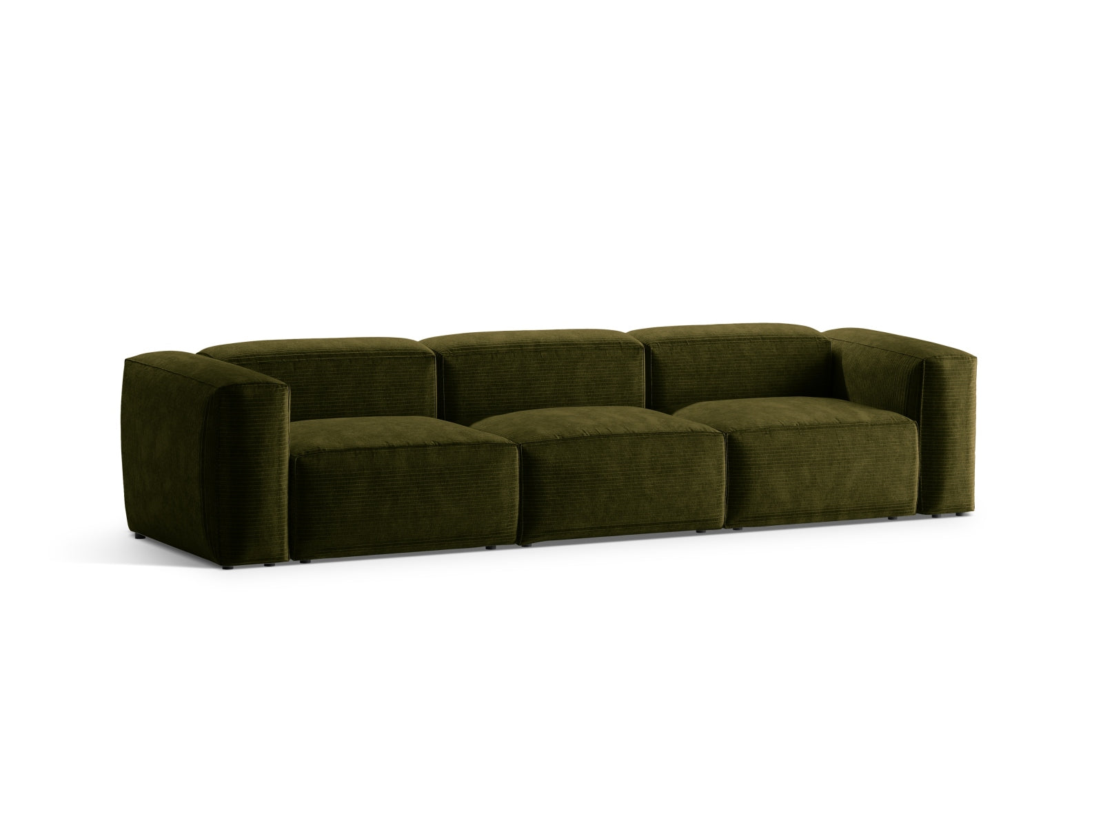 Erleben Sie das stilvolle Bergamo Modular Sofa 4 Sitzer von Cosmopolitan Design – ideal für Ihr modernes Wohnzimmer und entspannte Abende!