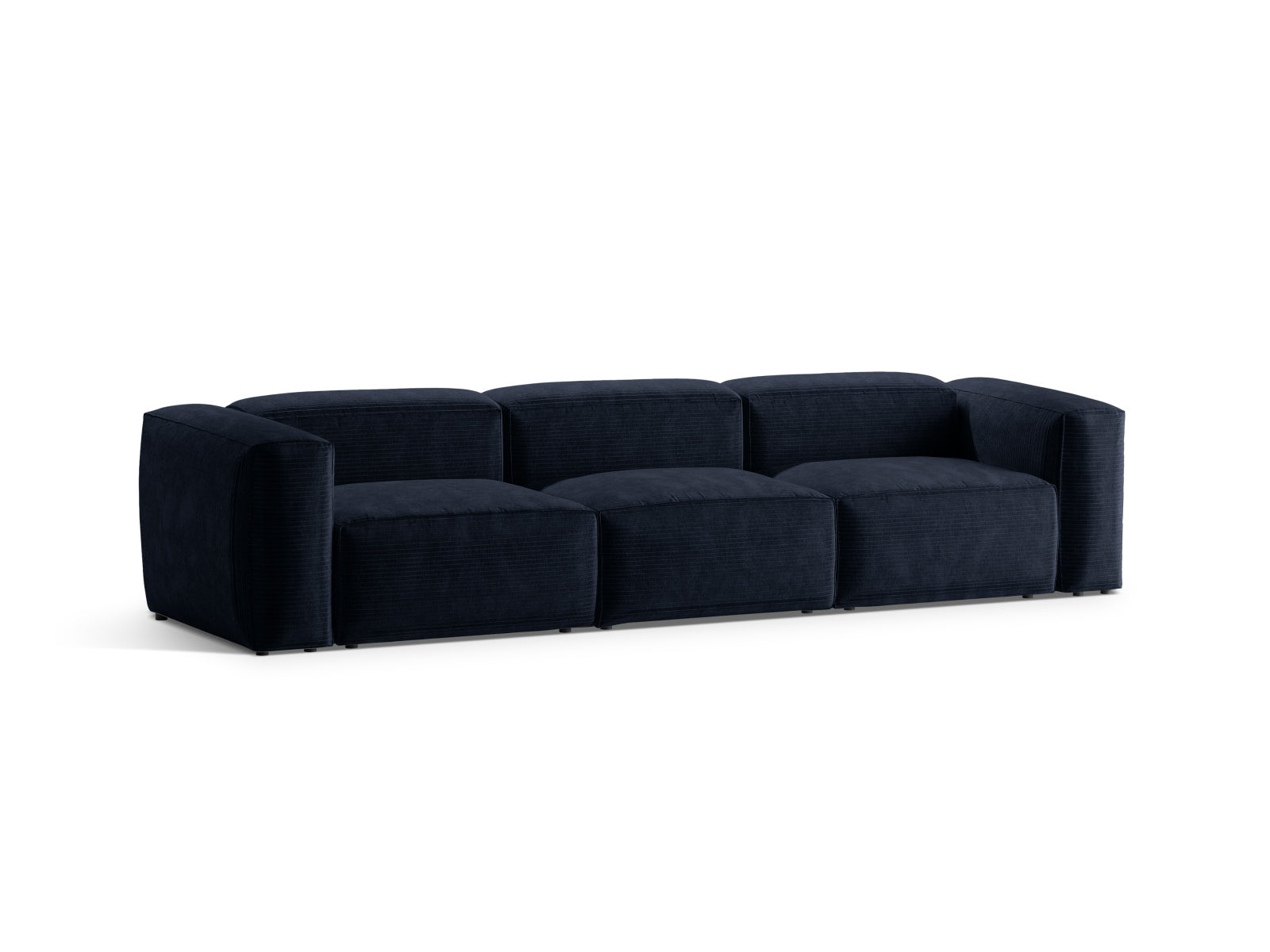 Entdecken Sie das elegante Bergamo Modular Sofa 4 Sitzer von Cosmopolitan Design – perfekt für Ihr modernes Zuhause und gemütliche Stunden!