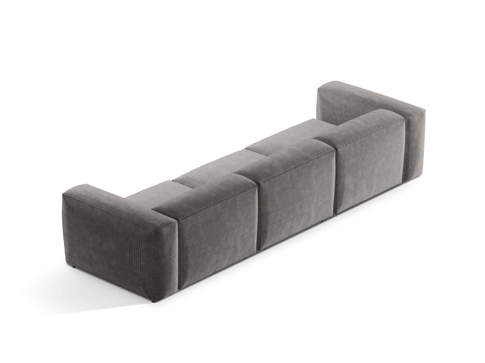 Erleben Sie das stilvolle Bergamo Modular Sofa 4 Sitzer von Cosmopolitan Design – ideal für Ihr modernes Wohnzimmer und entspannte Abende!