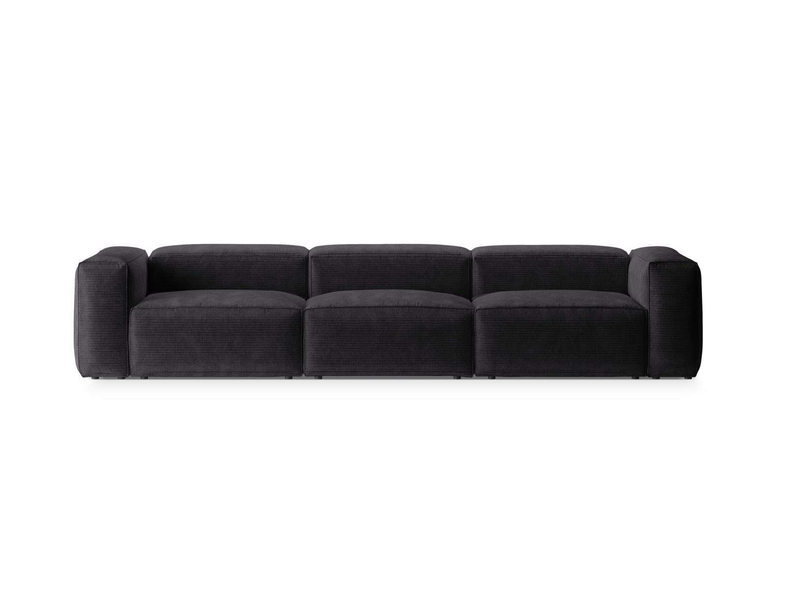 Bergamo Modular Sofa 4 Sitzer in Grey präsentiert im Onlineshop von KAQTU Design AG. 4er Sofa ist von Cosmopolitan Design