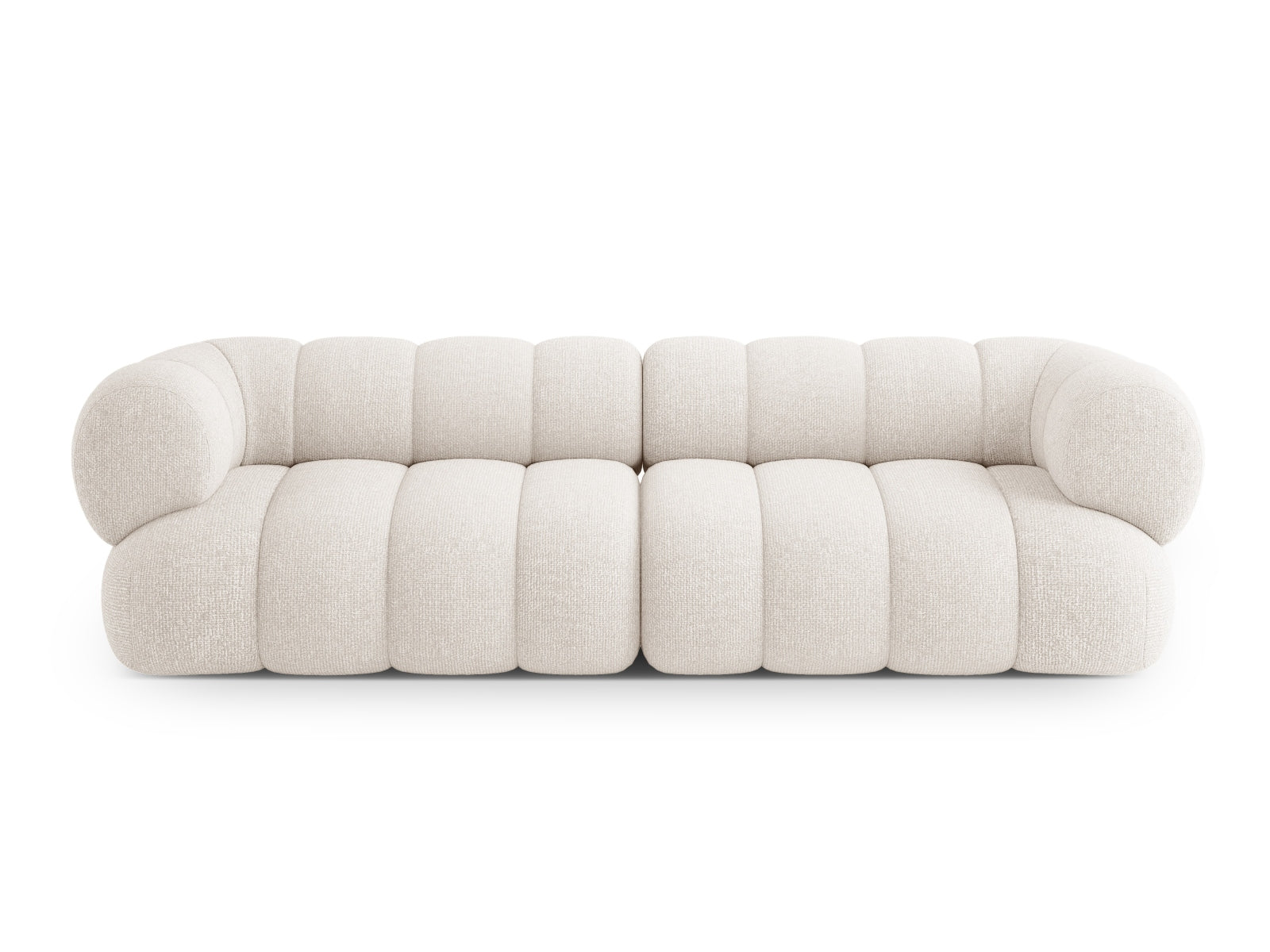 Koge Sofa 4 Sitzer 95cm in Light Beige-Eden präsentiert im Onlineshop von KAQTU Design AG. 4er Sofa ist von Cosmopolitan Design
