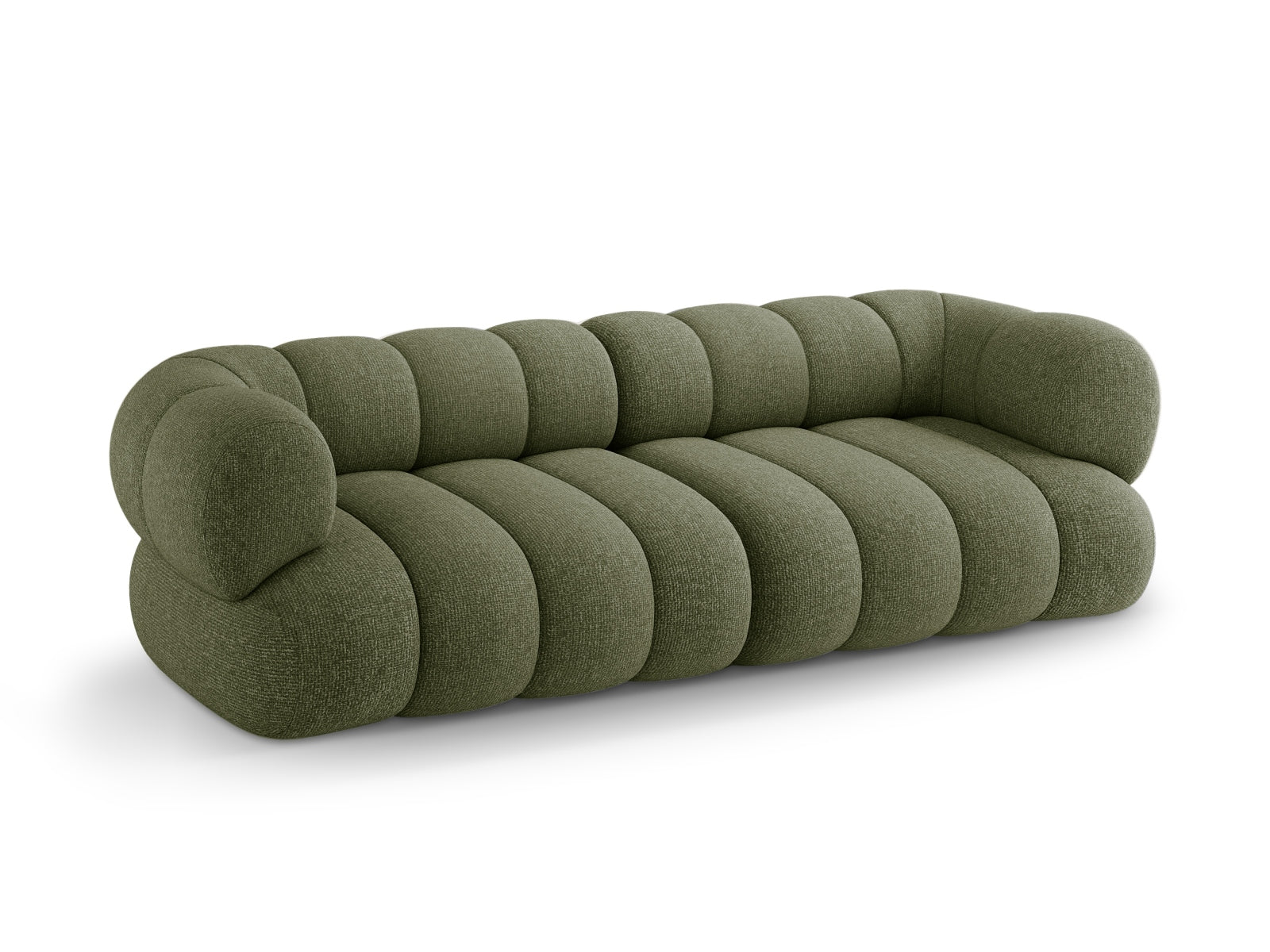 Modernes 4-Sitzer Koge Sofa in Green-Eden, perfekt für stilvolle Wohnräume. Hochwertige Verarbeitung von Cosmopolitan Design.